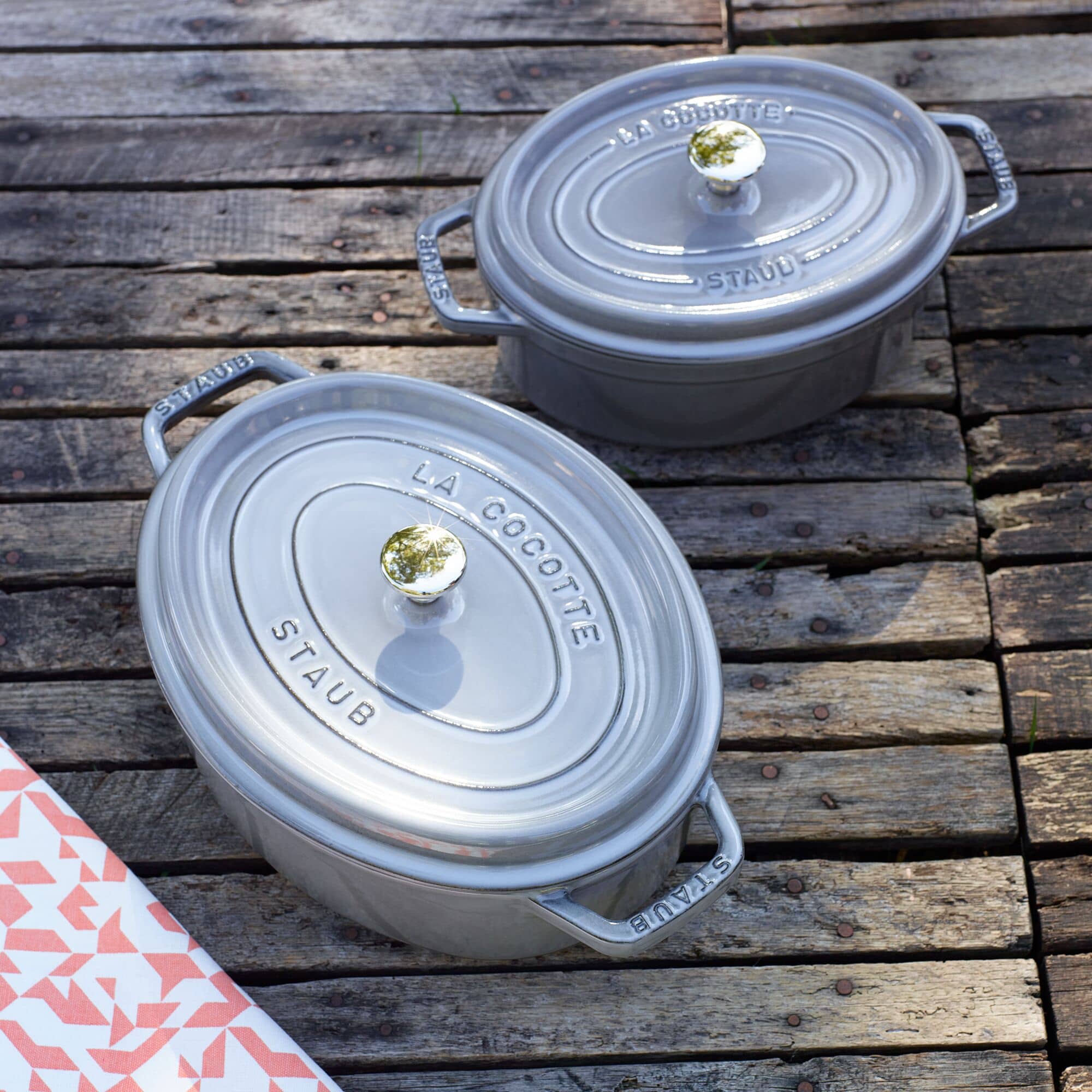 STAUB | LA COCOTTE - Cocotte - ovală - 310mm - fontă - gri grafit — 9