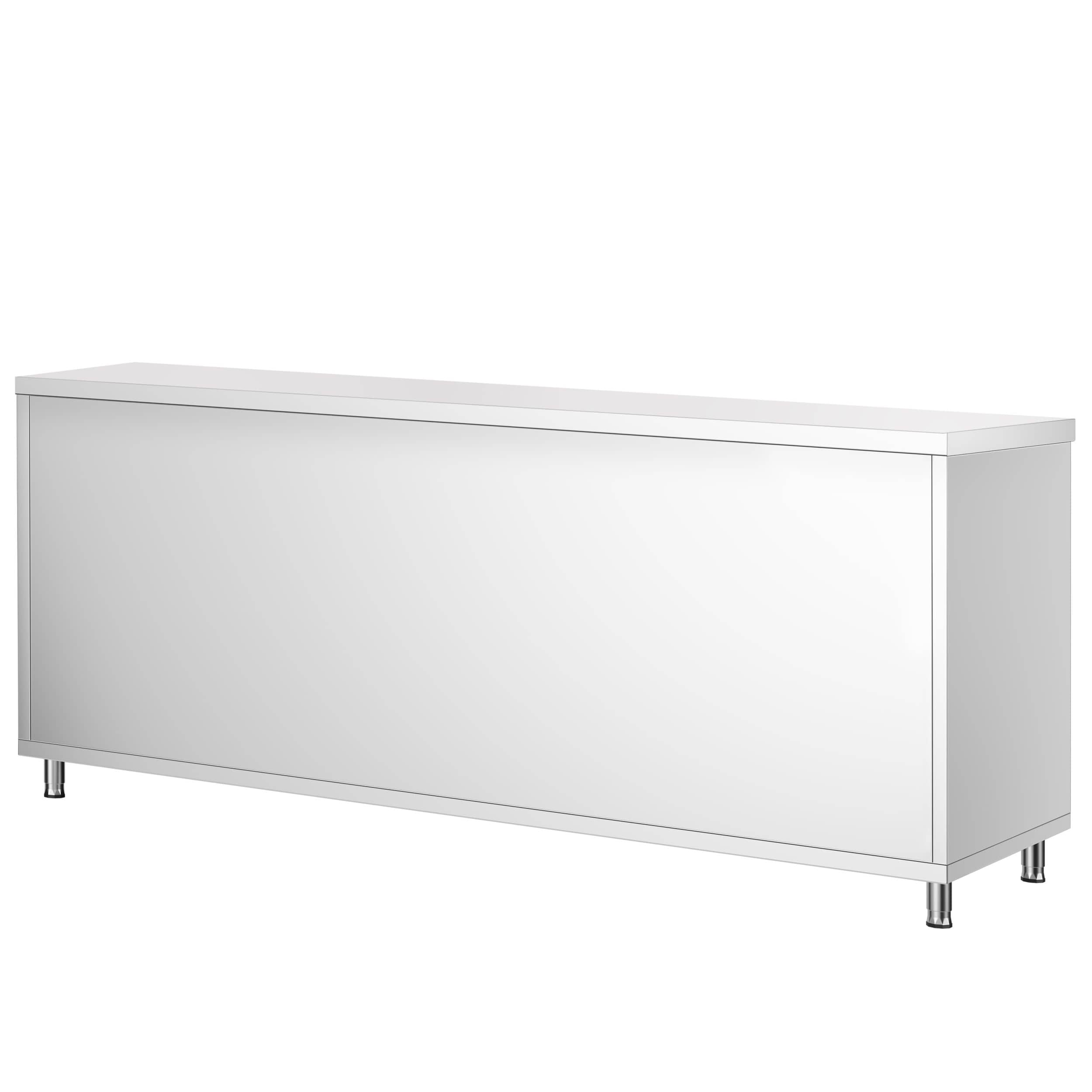 Dulap de lucru din oțel inoxidabil PREMIUM - 2000 x 700 mm - cu ușă glisantă — 6