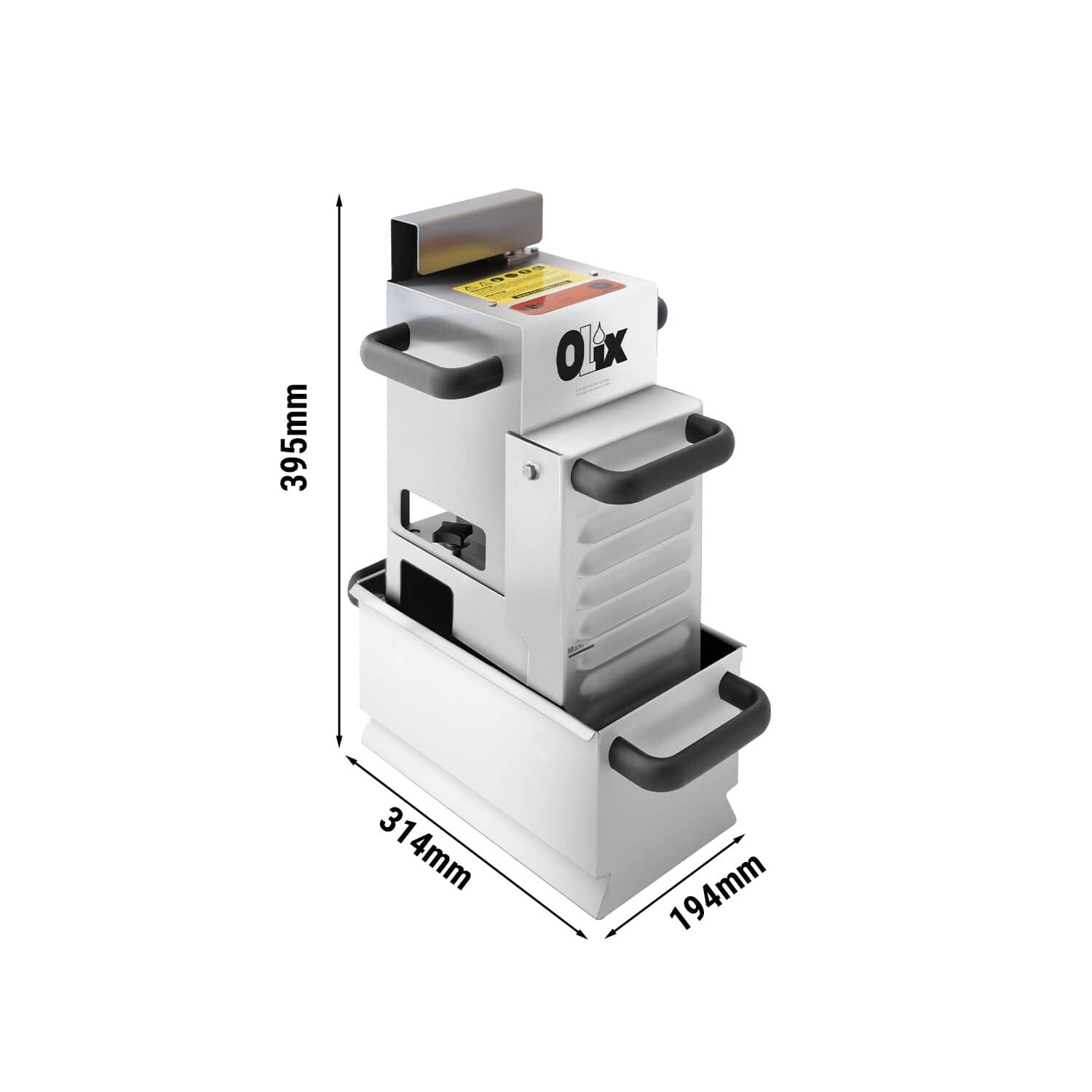 OLIX | M Filtru portabil pentru ulei de prăjit - 60 litri/minut - pentru friteuze de max. 20 litri — 3