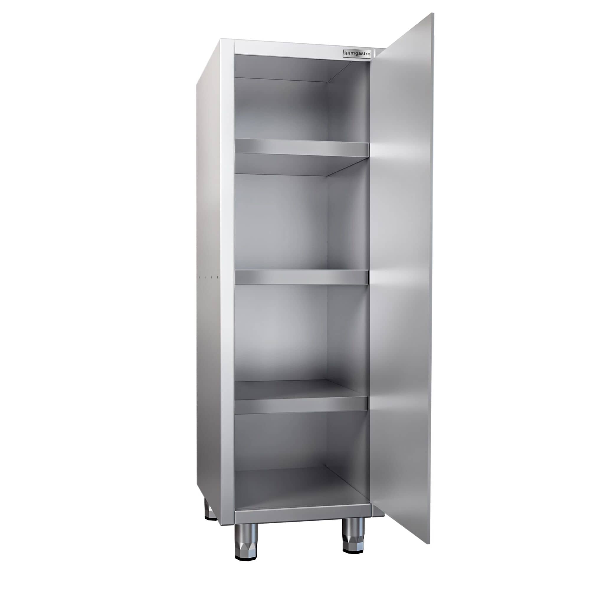 Dulap pentru veselă PREMIUM - 600 x 600 mm - 1 ușă batantă - Înălțime: 1800 mm — 5