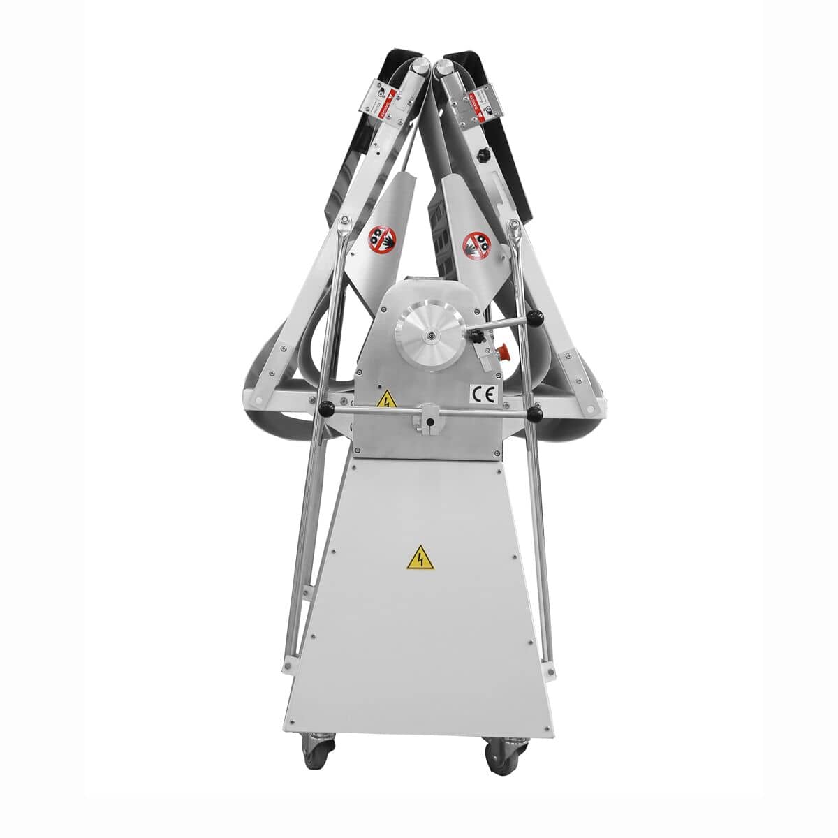 Mașină de întins aluat pentru brutărie – model de podea – 750 W – bandă transportoare de 2400 mm — 6