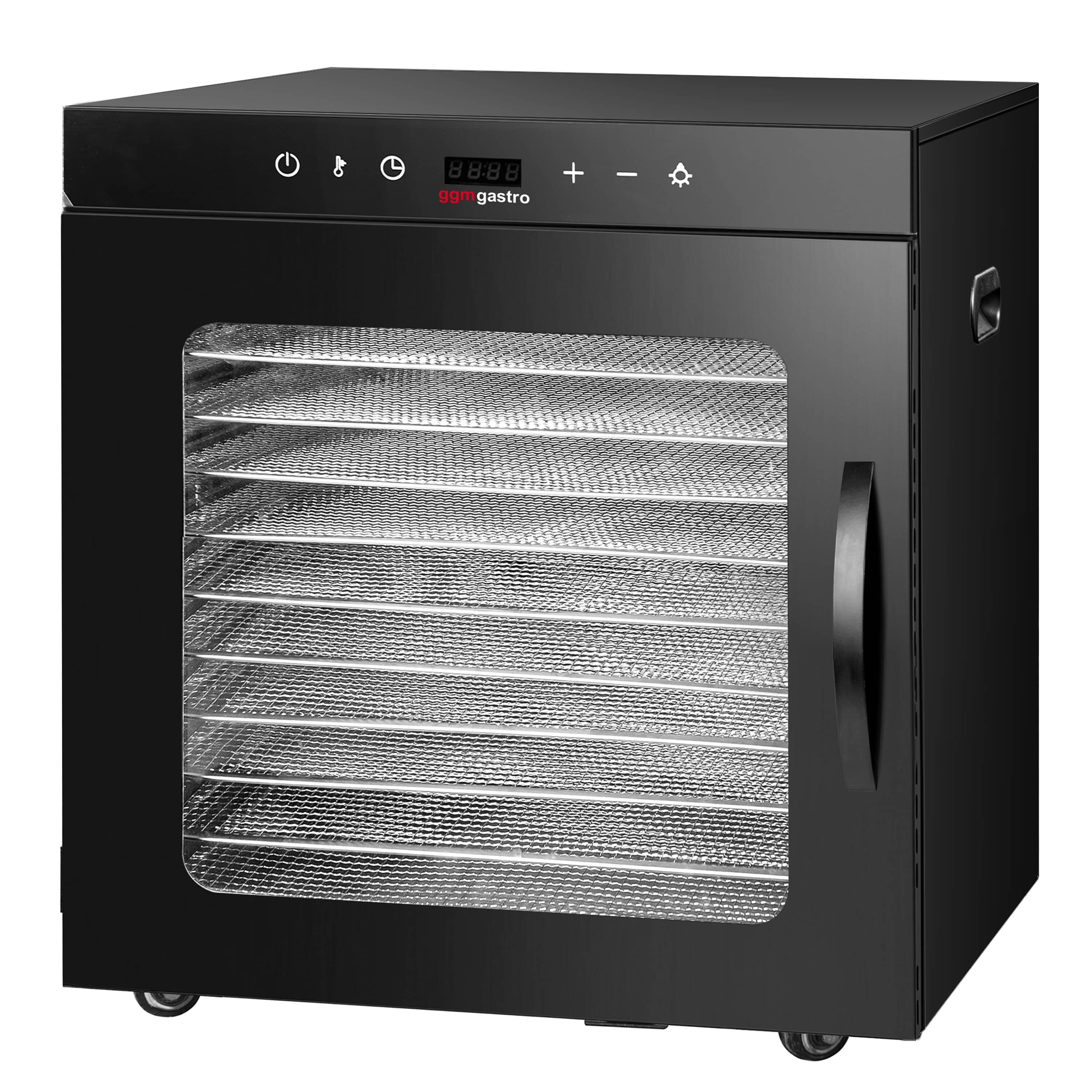 Deshidrator alimentar - inclusiv 10 tăvi de uscare - oțel inoxidabil - 800 W — 4