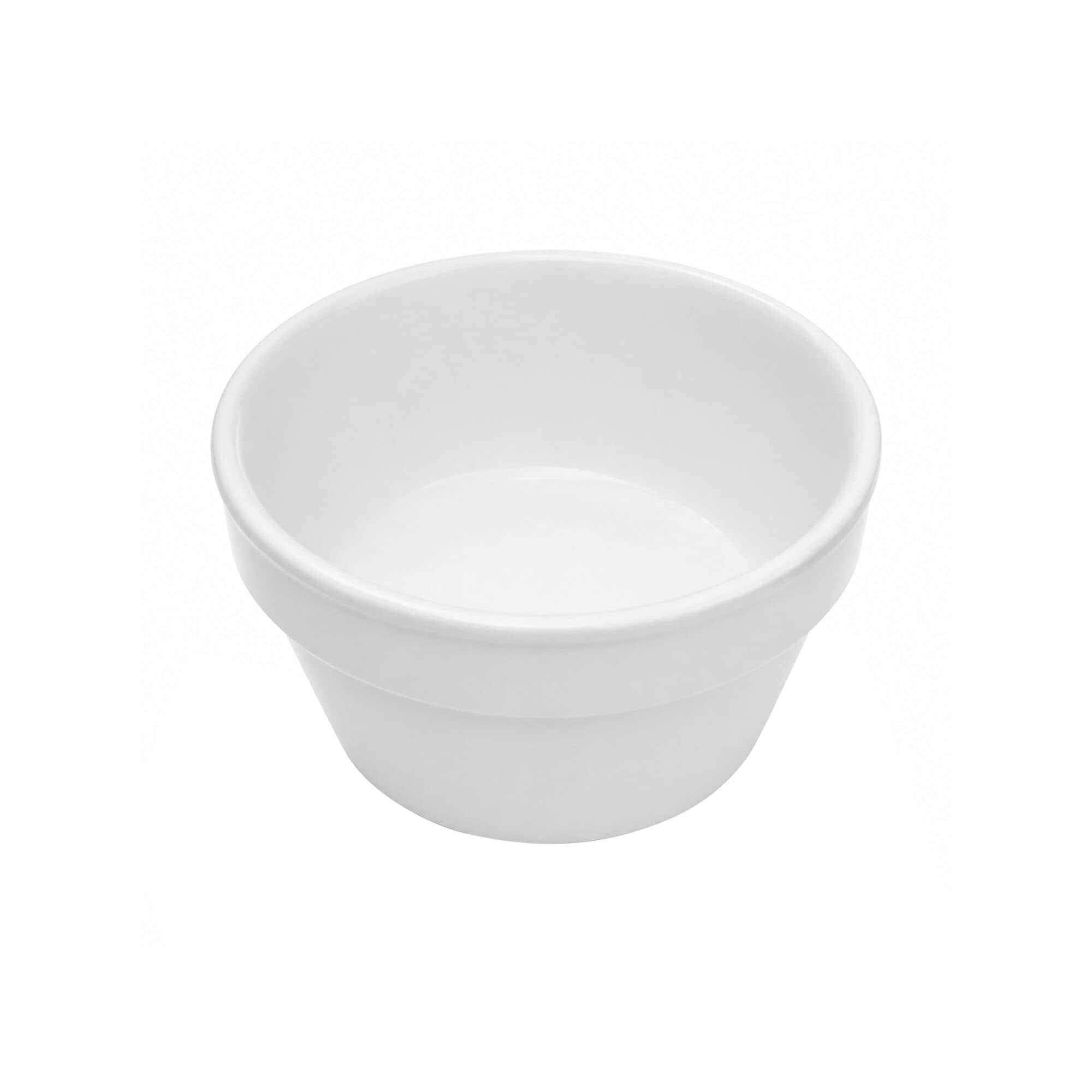 (18 bucăți) THERMO FUTURE BOX | Tavă pentru farfurii din porțelan - Rotundă - 500ml - Alb — 2