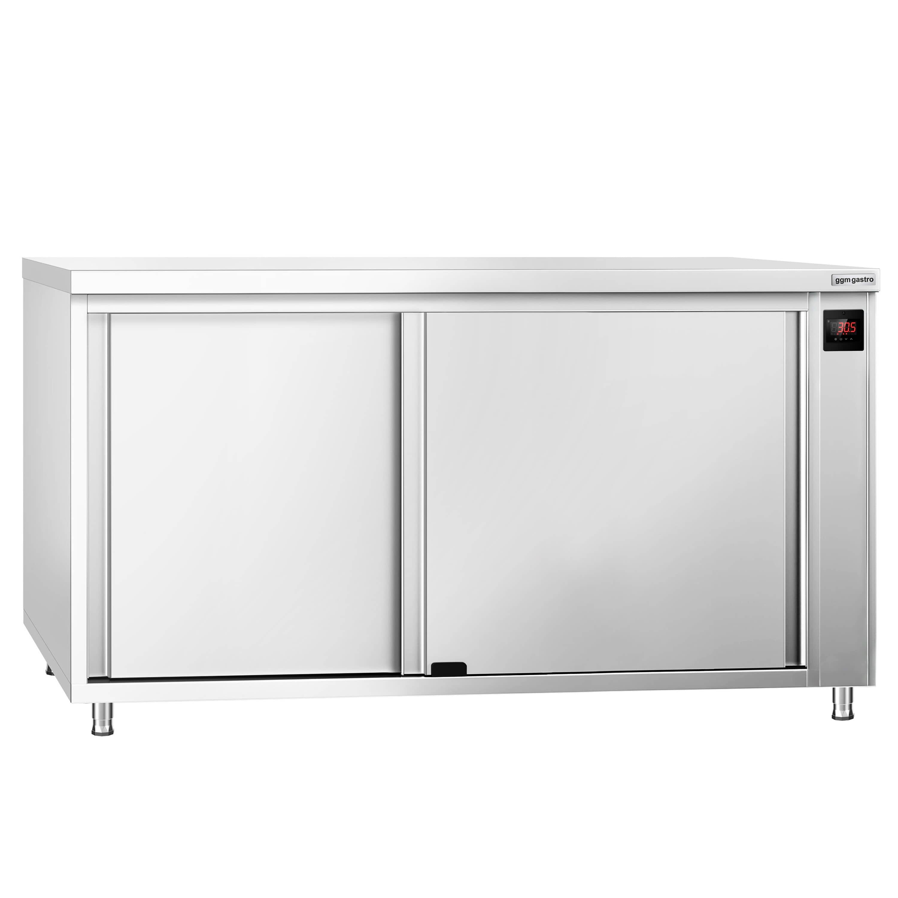 Dulap cald pentru menținerea alimentelor PREMIUM - 2 kW - cu uși glisante & 1 rafturi - 1800x700x870 mm — 4
