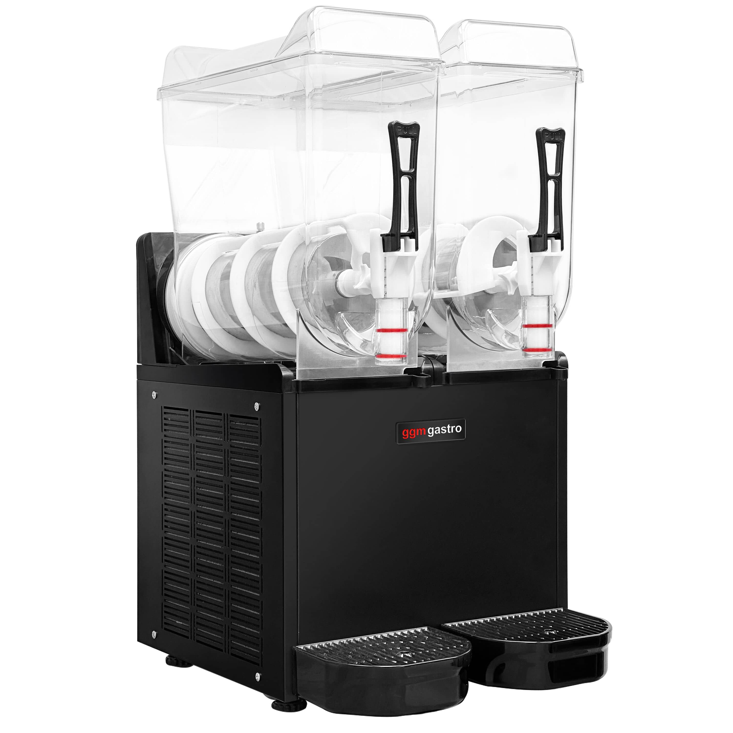 Aparat granita PROFESIONALĂ - 2 x 12 litri - 984 W - Negru — 4