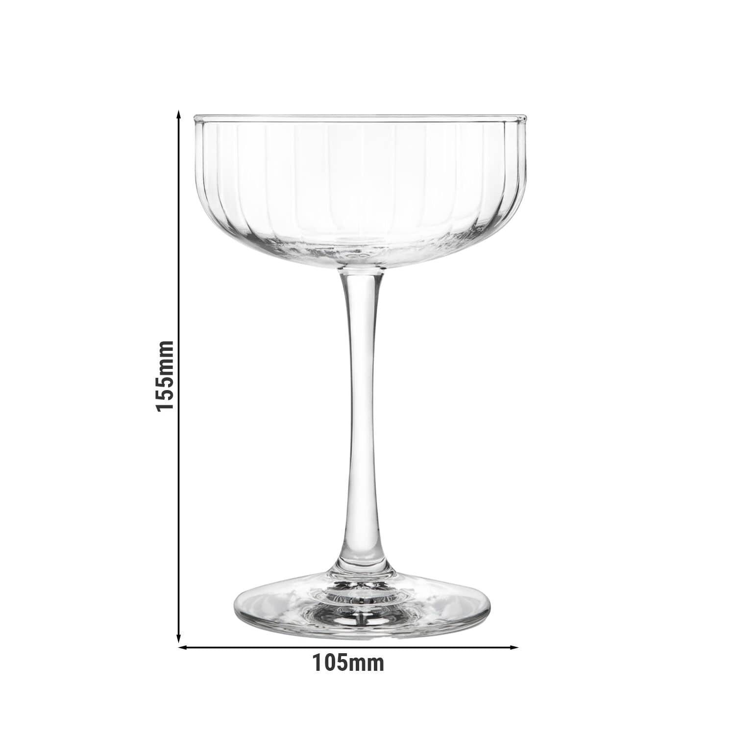 (12 bucăți) LIBBEY | LINEAR - Coupe - 251ml — 3