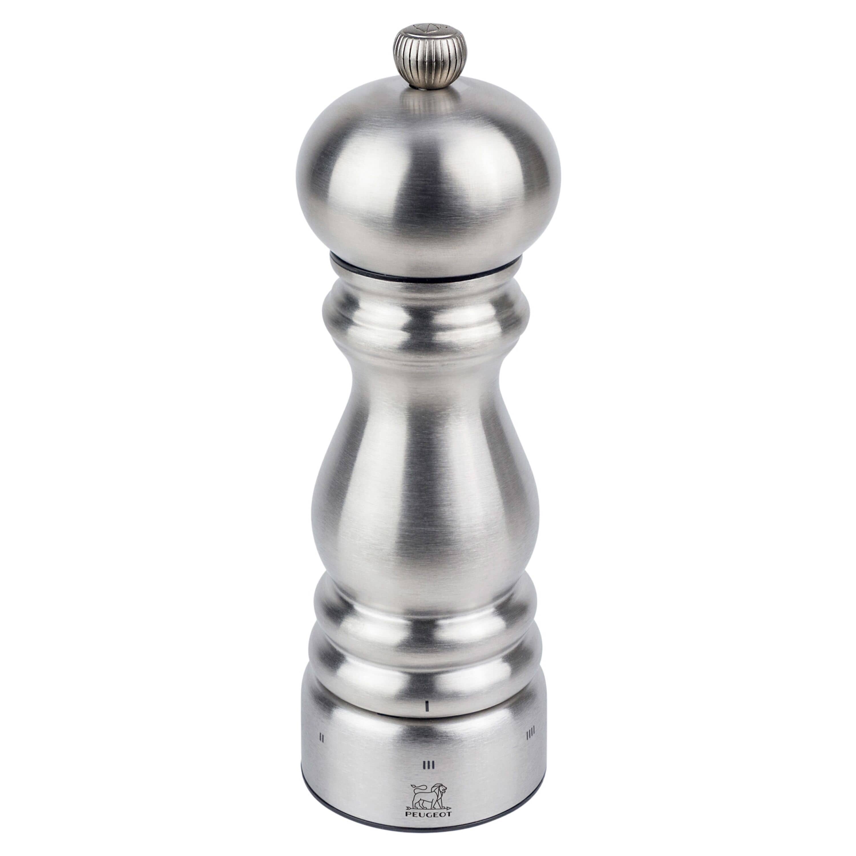 (6 bucăți) PEUGEOT | PARIS CHEF - Râșniță de piper - u'Select - Oțel inoxidabil - Înălțime: 180 mm — 4