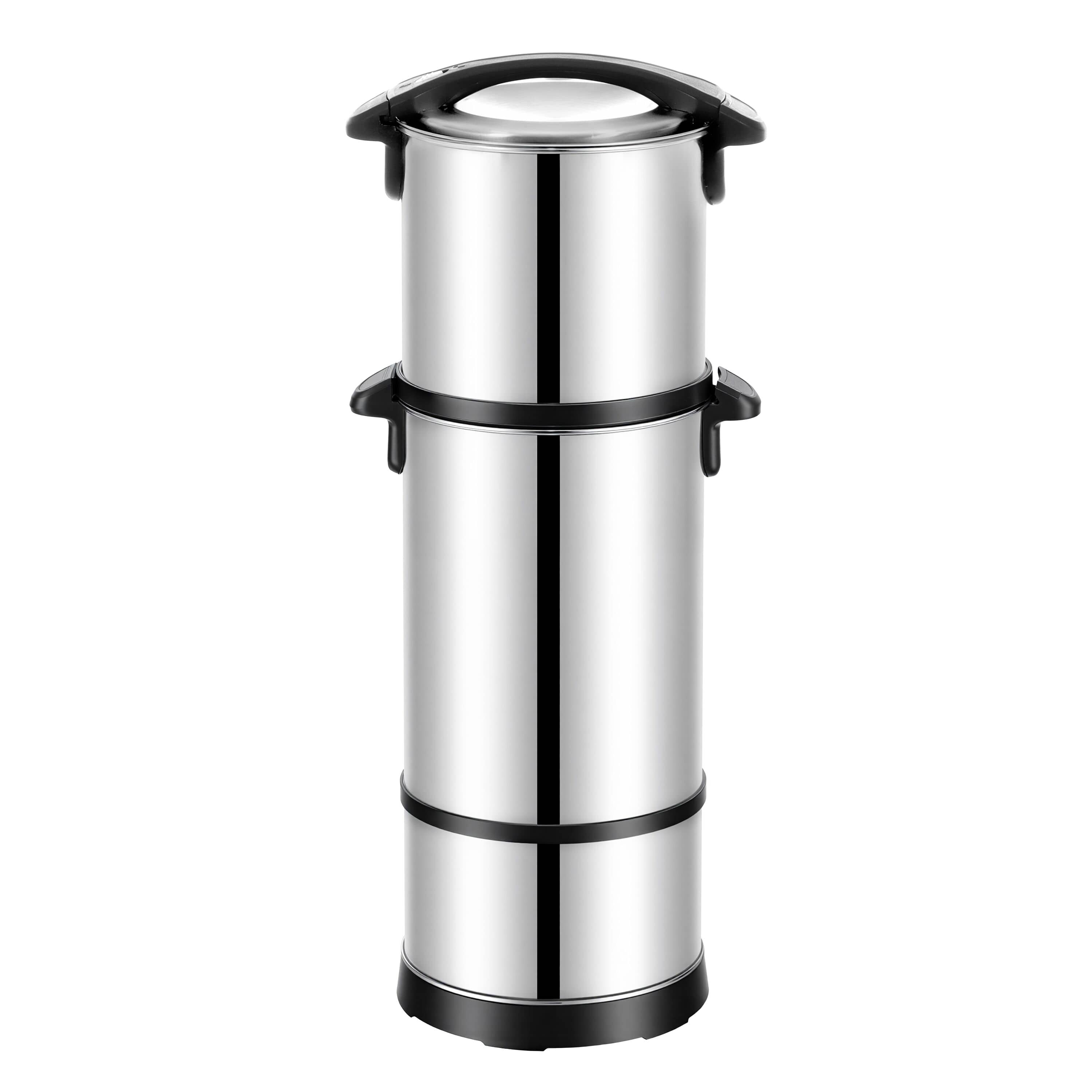 Fierbător apă - 6 L - 1,2 kW - indicator nivel - tavă picurare - profesional - pentru băuturi calde — 6