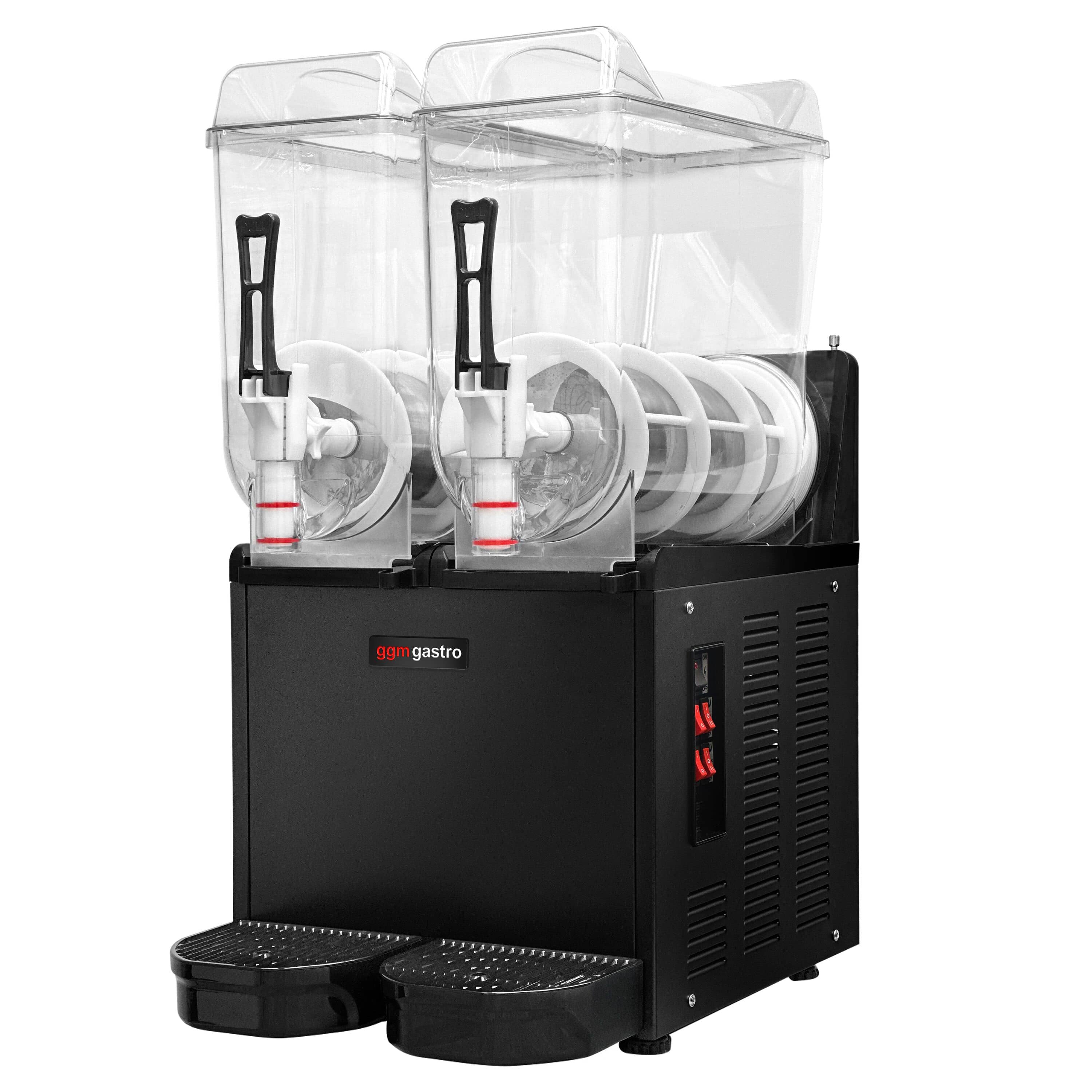 Aparat granita PROFESIONALĂ - 2 x 12 litri - 984 W - Negru — 6