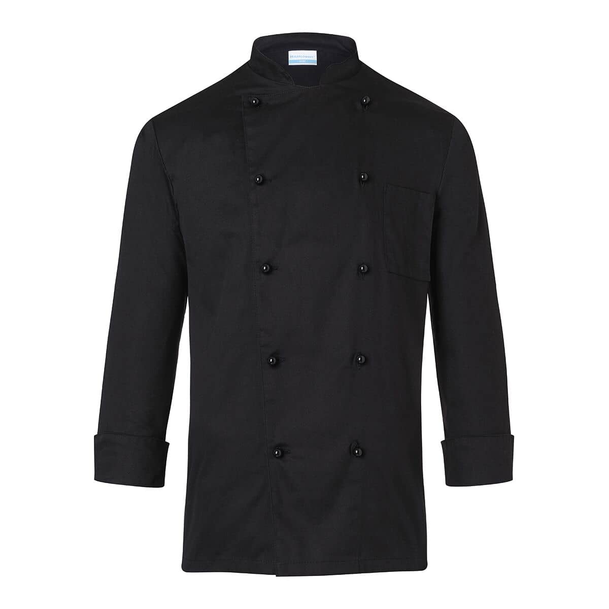 Karlowsky Basic - Jachetă de Bucătar - Neagră - Mărime: XL — 2