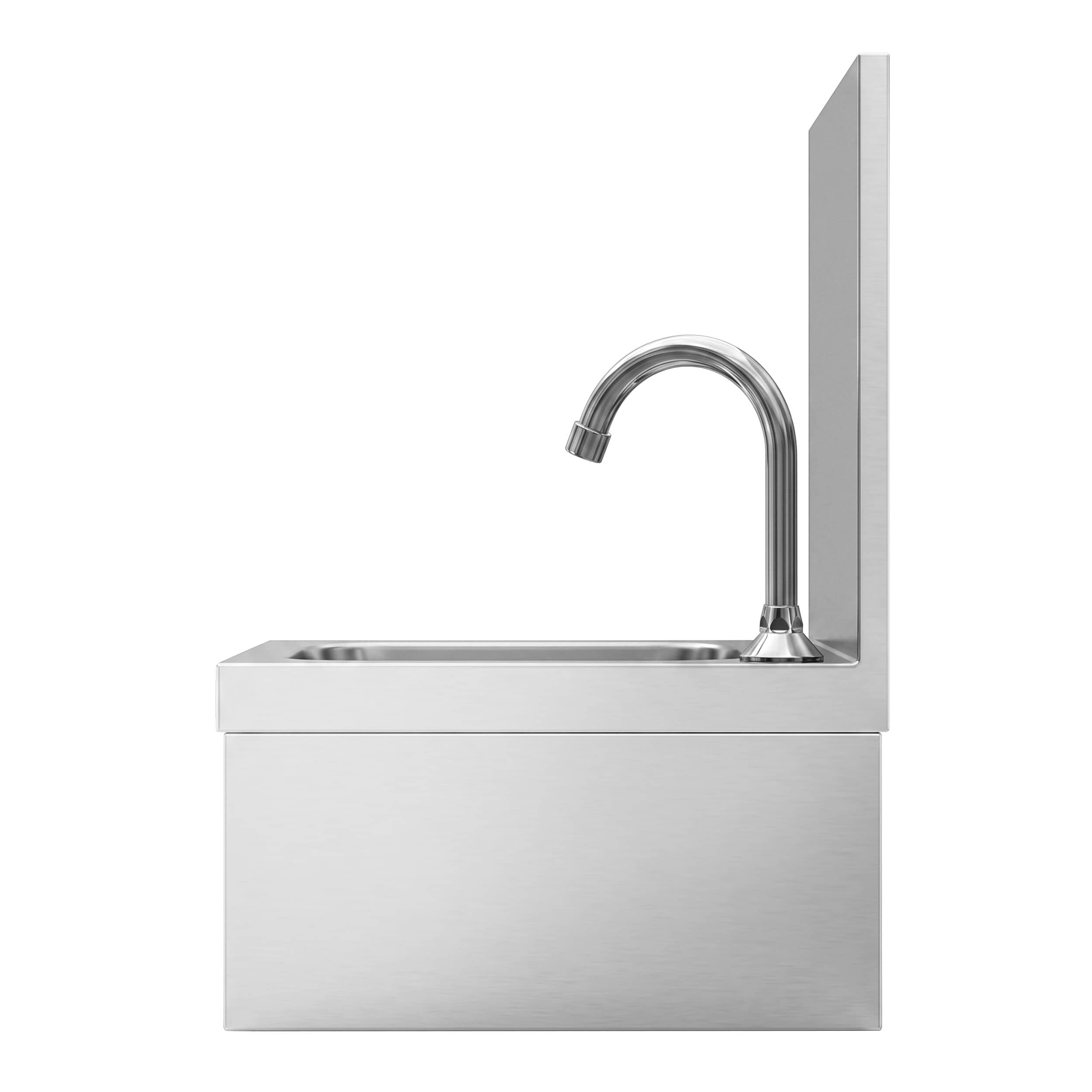 Lavoar – cu robinet, acționare cu genunchiul și margine înaltă — 6