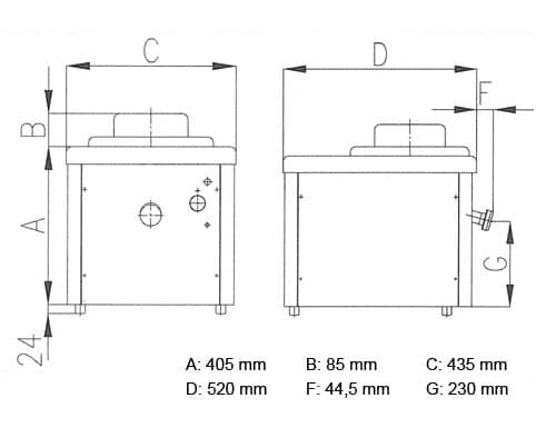 Mașină de Înghețată- 10 litri/oră - 1,1 kW — 15