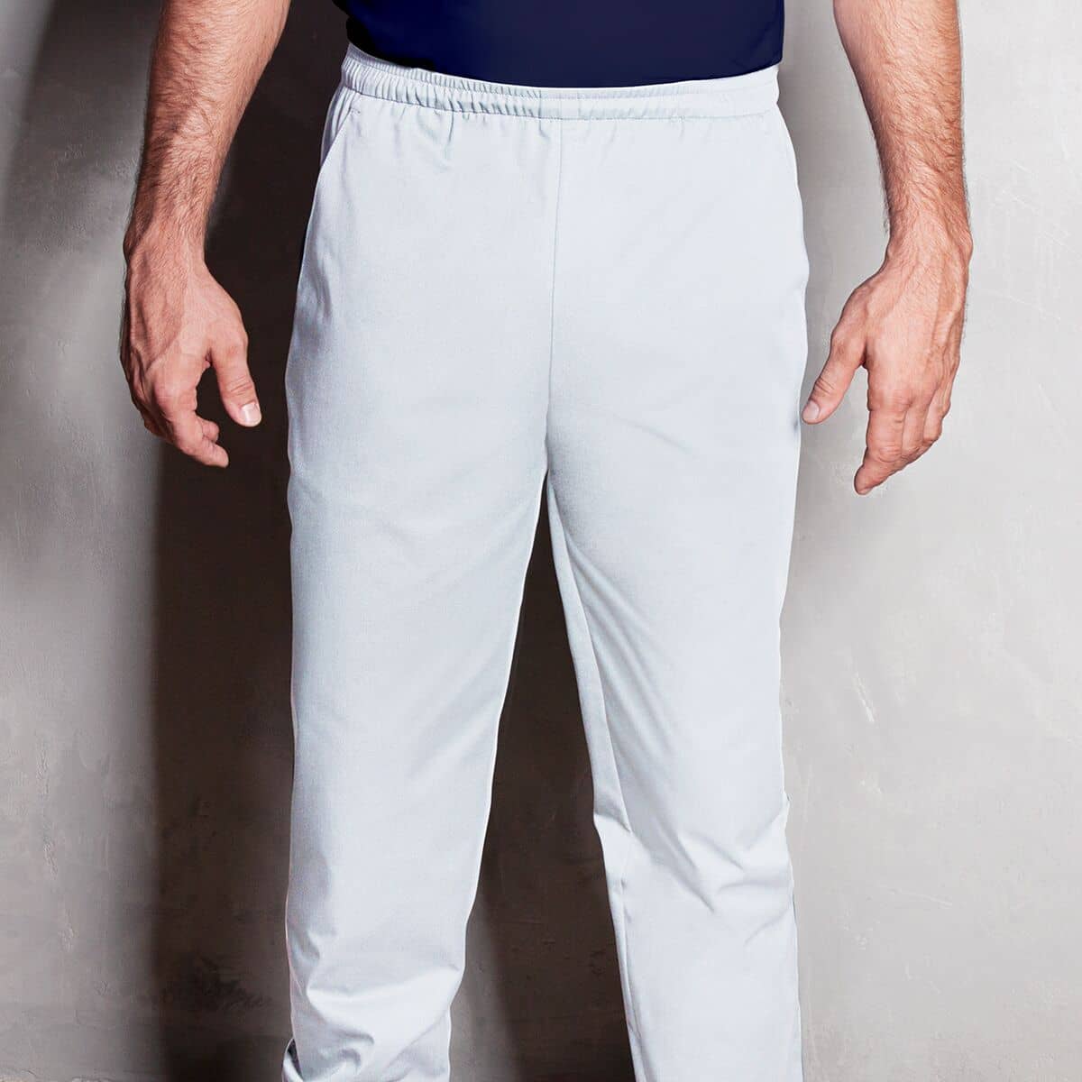 Karlowsky Kaspar - pantaloni slip-on - albi - mărime: M — 6