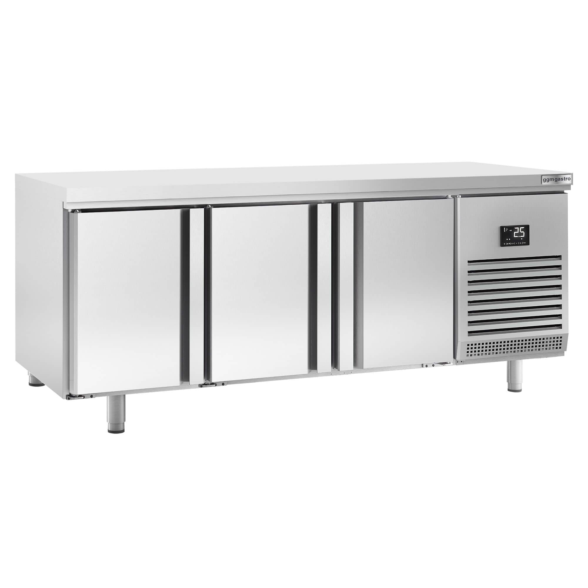 Masă frigorifică panificație Premium PLUS – 2185 x 800 mm – cu gaură de trecere — 4