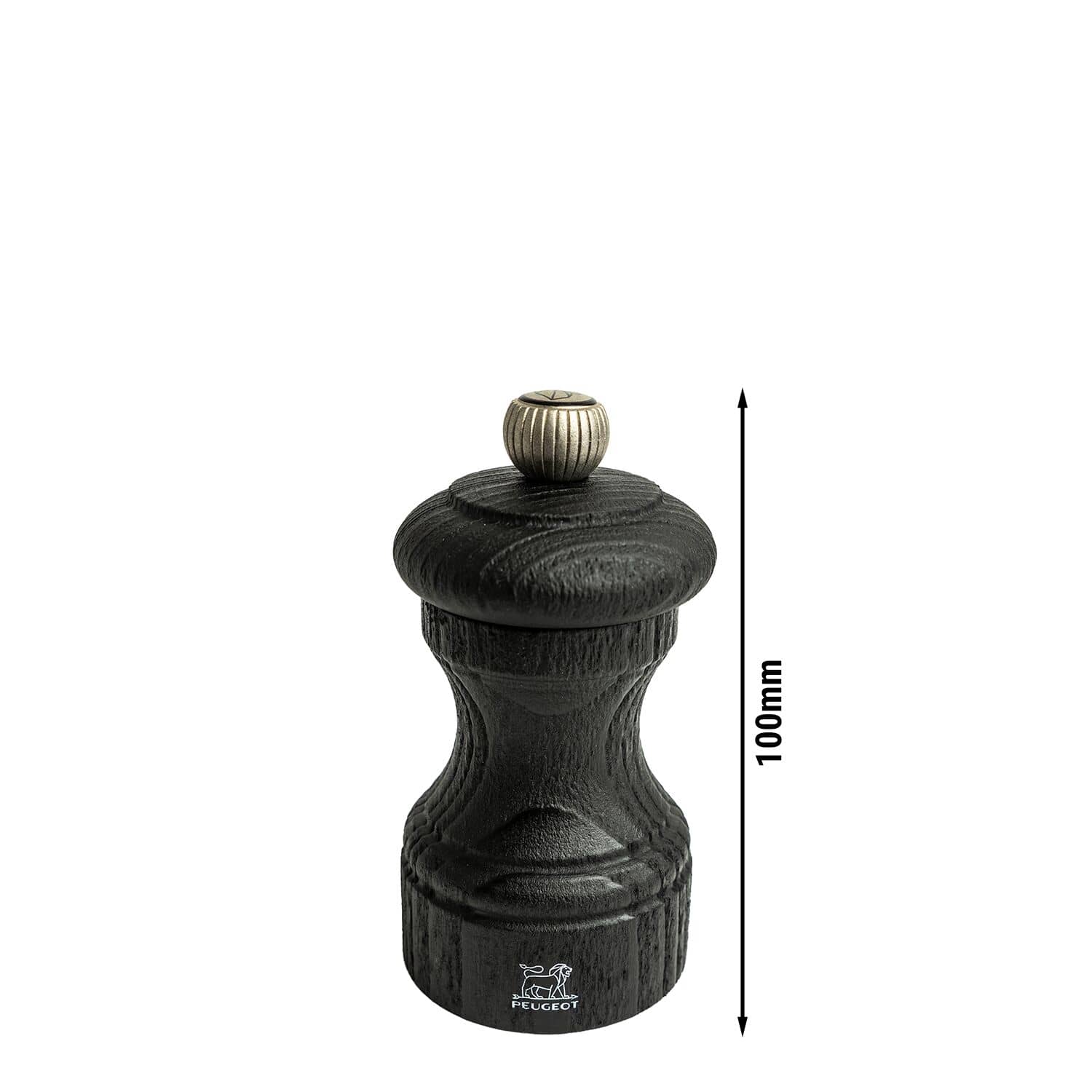 (6 bucăți) PEUGEOT | BISTRO - Râșniță de piper - Lemn - Negru - Înălțime: 100 mm — 3