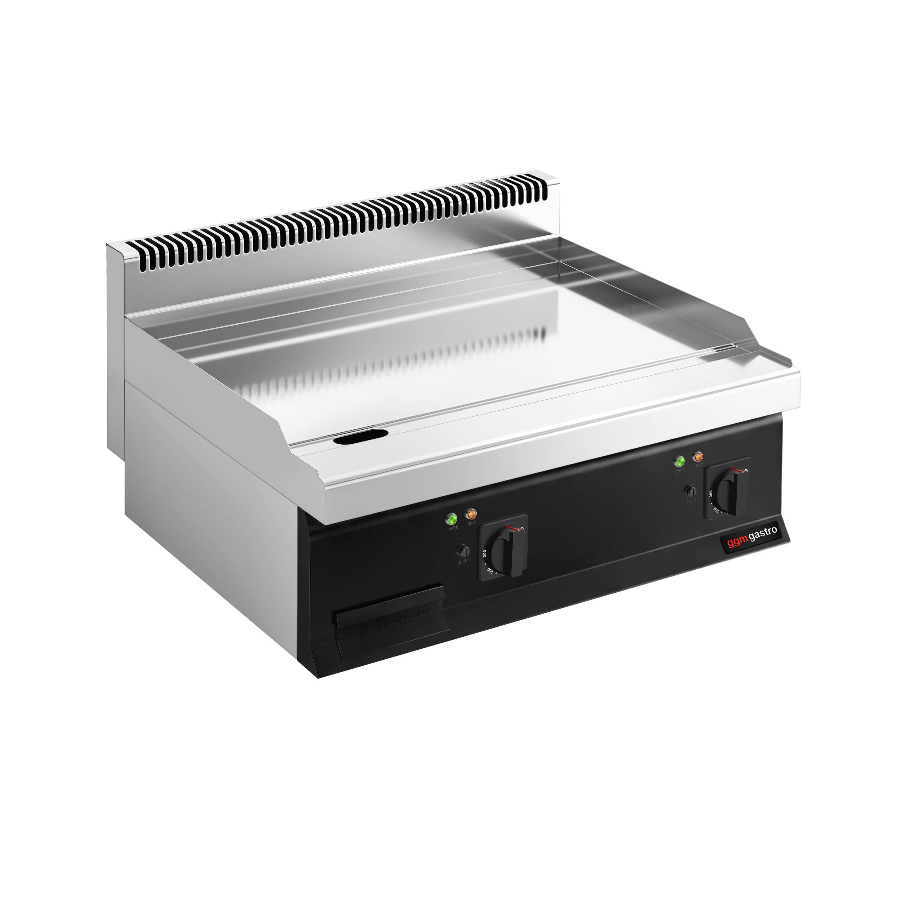 Plită de gătit electrică – cu acoperire din crom dur – 8 kW – netedă — 2