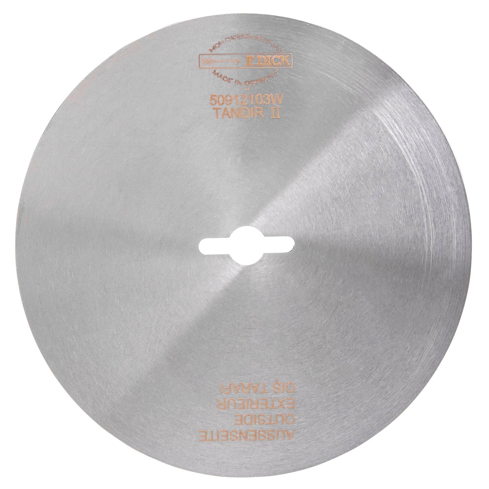 F. DICK® | lamă de tăiere - Ø120mm - netedă - pentru TANDIR II - 120mm — 2