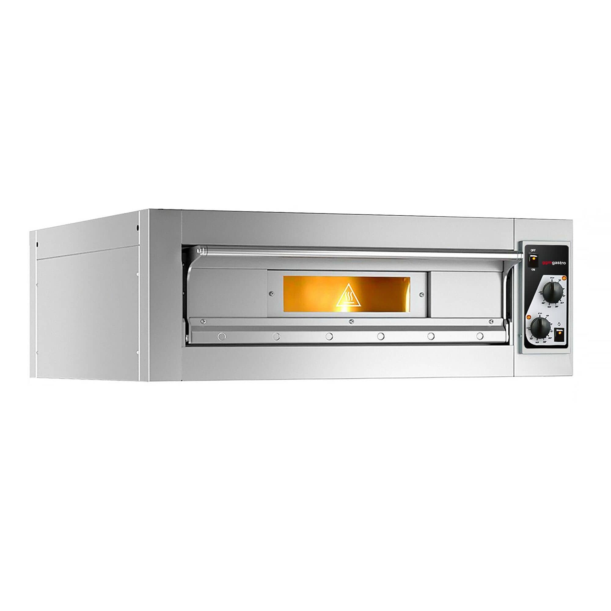 Cuptor electric pentru pizza – 4 x 33 cm – cu acționare manuală — 4