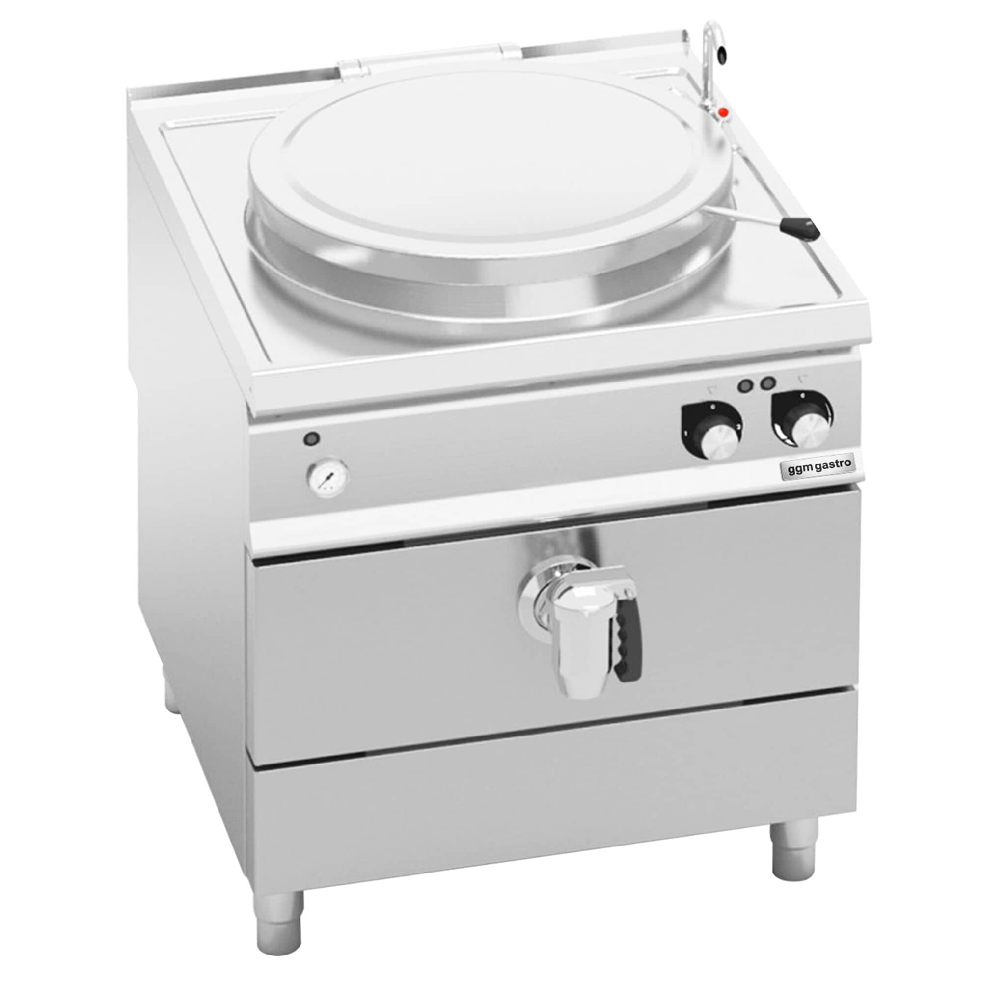 Fierbător – 100 litri – 16 kW – Încălzire indirectă – cu robinet de alimentare cu apă și de evacuare — 4