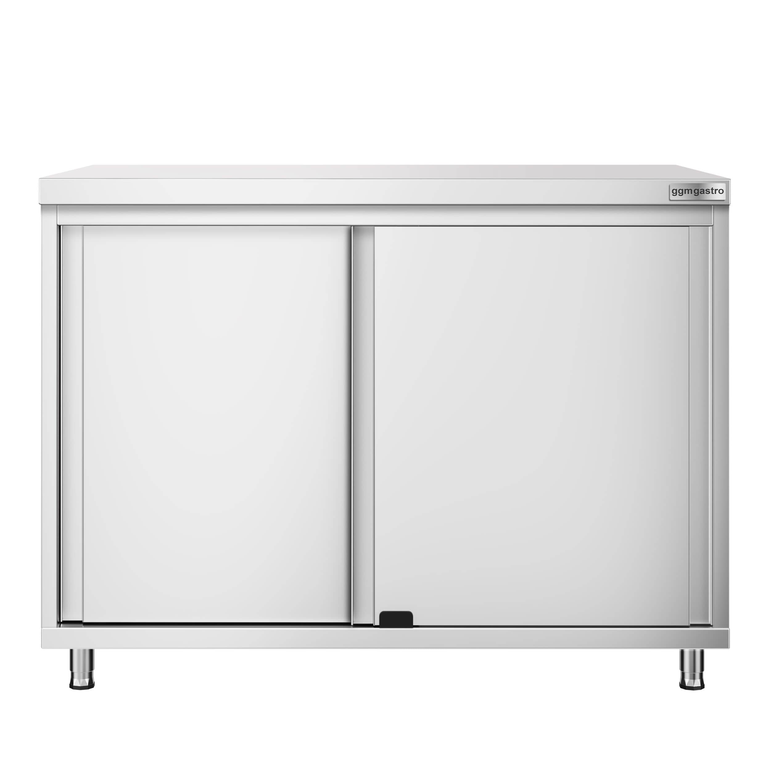 Dulap de lucru din oțel inoxidabil PREMIUM - 1000 x 600 mm - cu ușă glisantă — 5