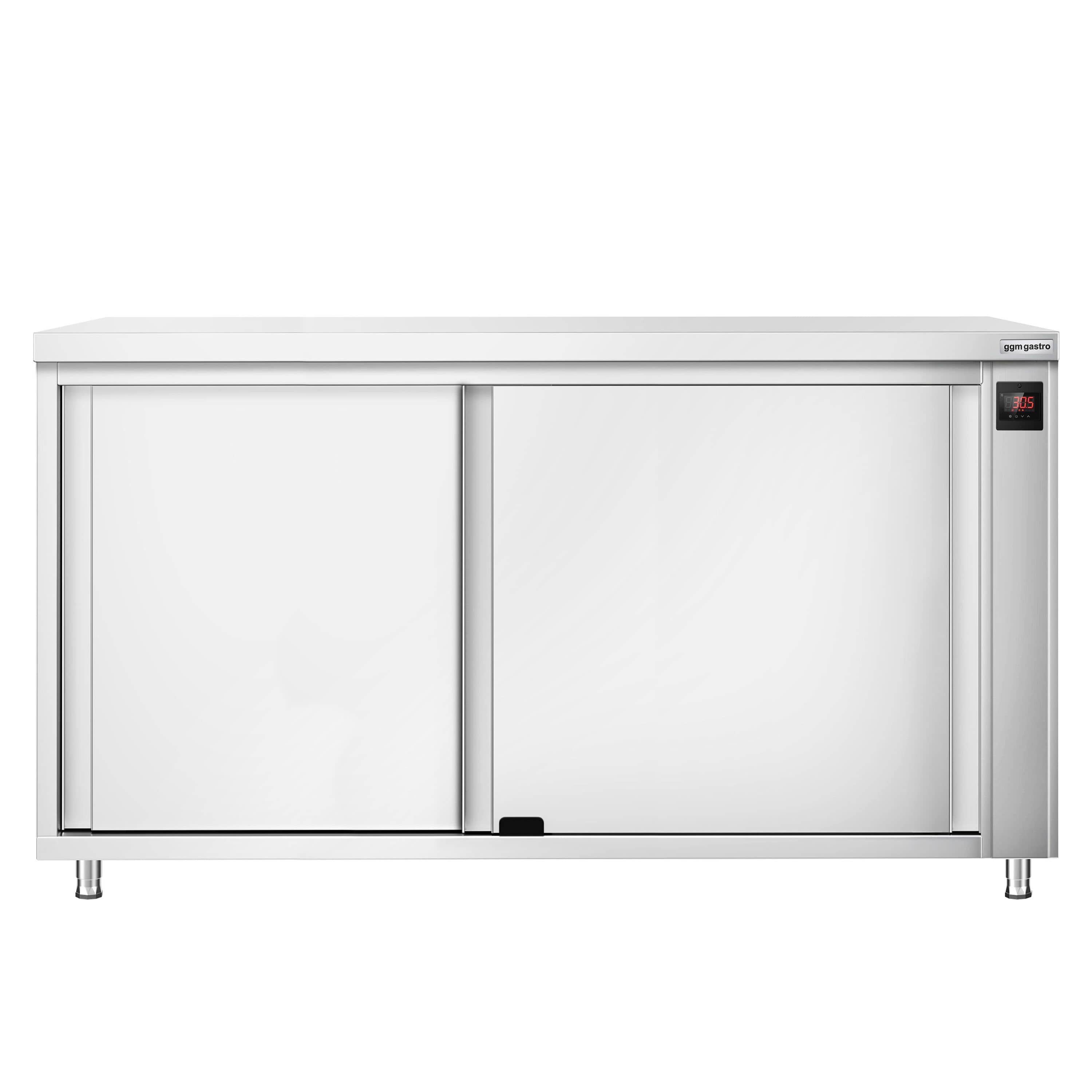 Dulap cald pentru menținerea alimentelor PREMIUM - 2 kW - cu uși glisante & 1 rafturi - 1800x700x870 mm — 5