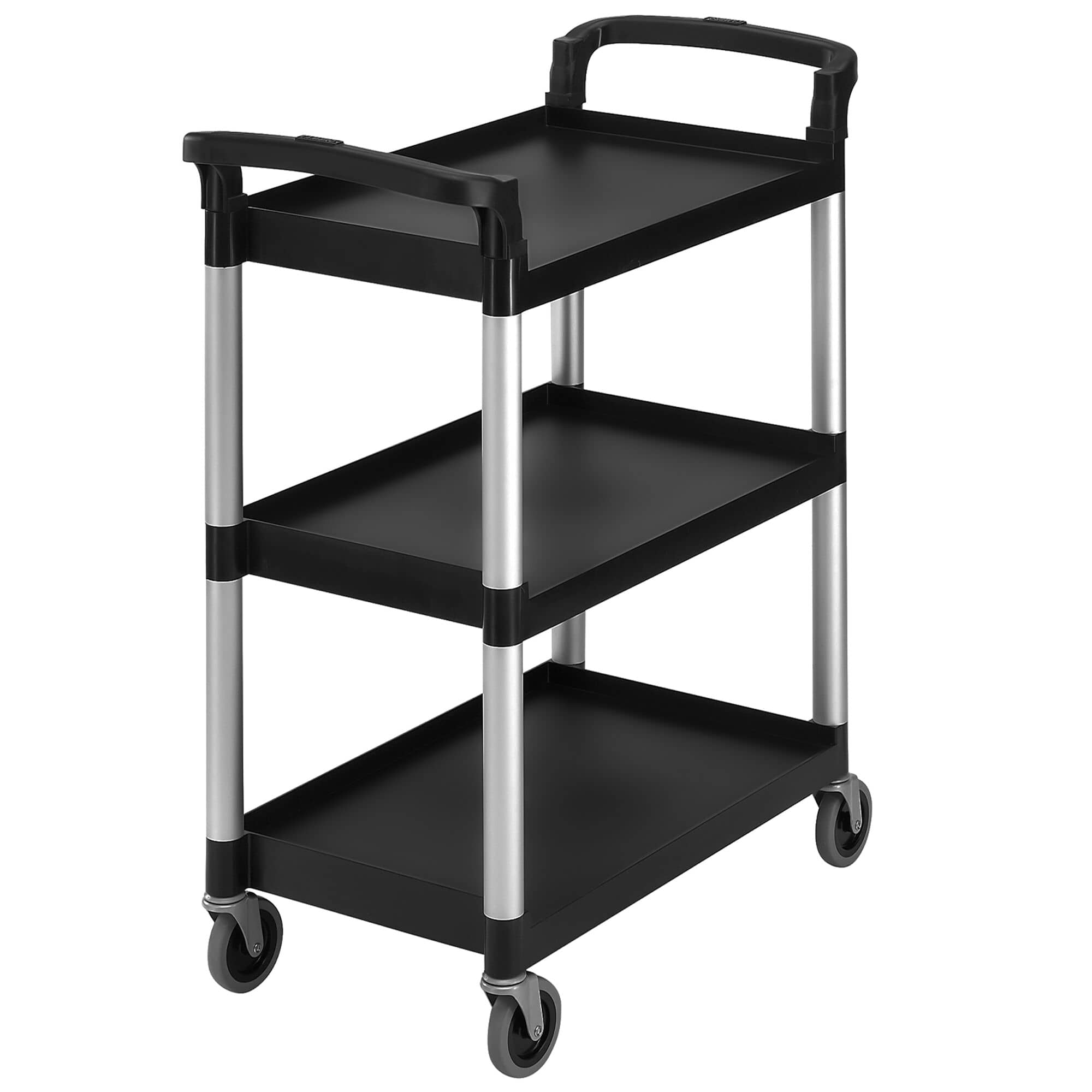 CAMBRO | Cărucior de servit / Cărucior de transport KD - 3 rafturi - negru — 4