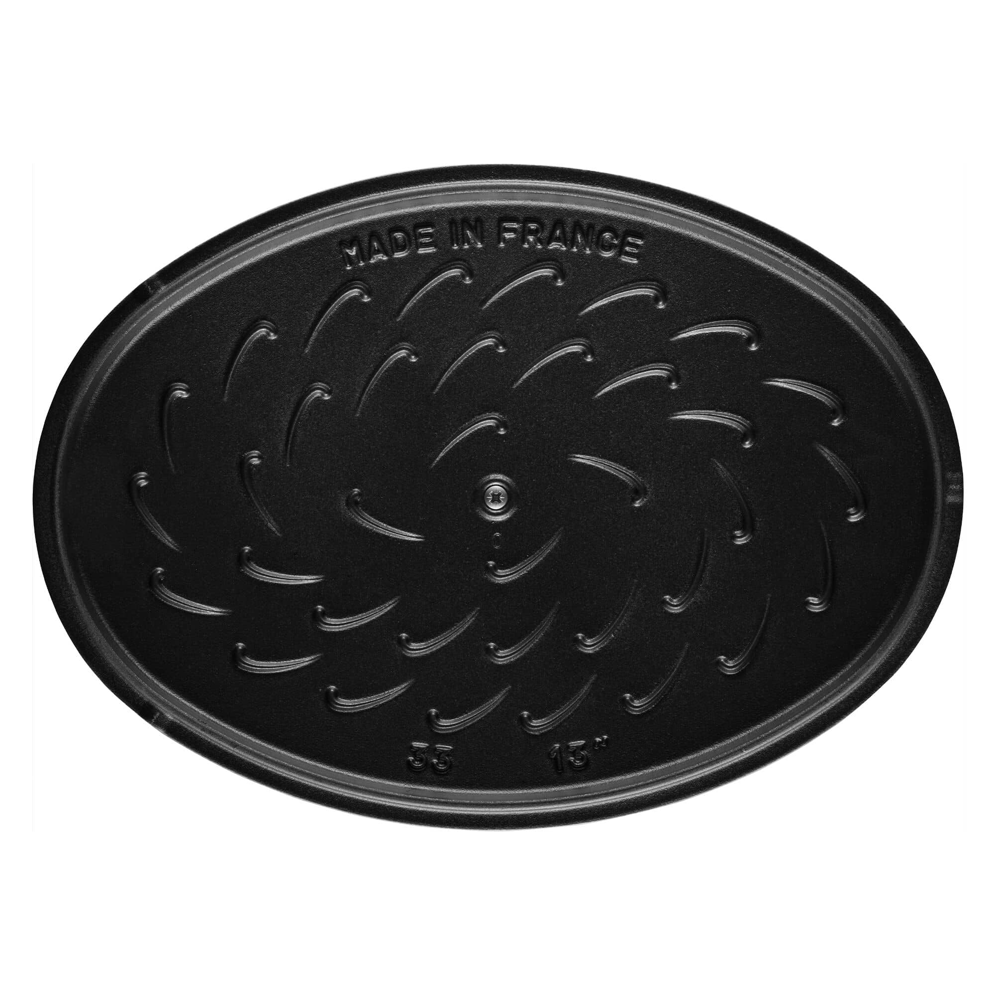 STAUB | SPECIALITIES - Tavă de cuptor cu capac - ovală - 330mm - fontă - La-Mer — 7