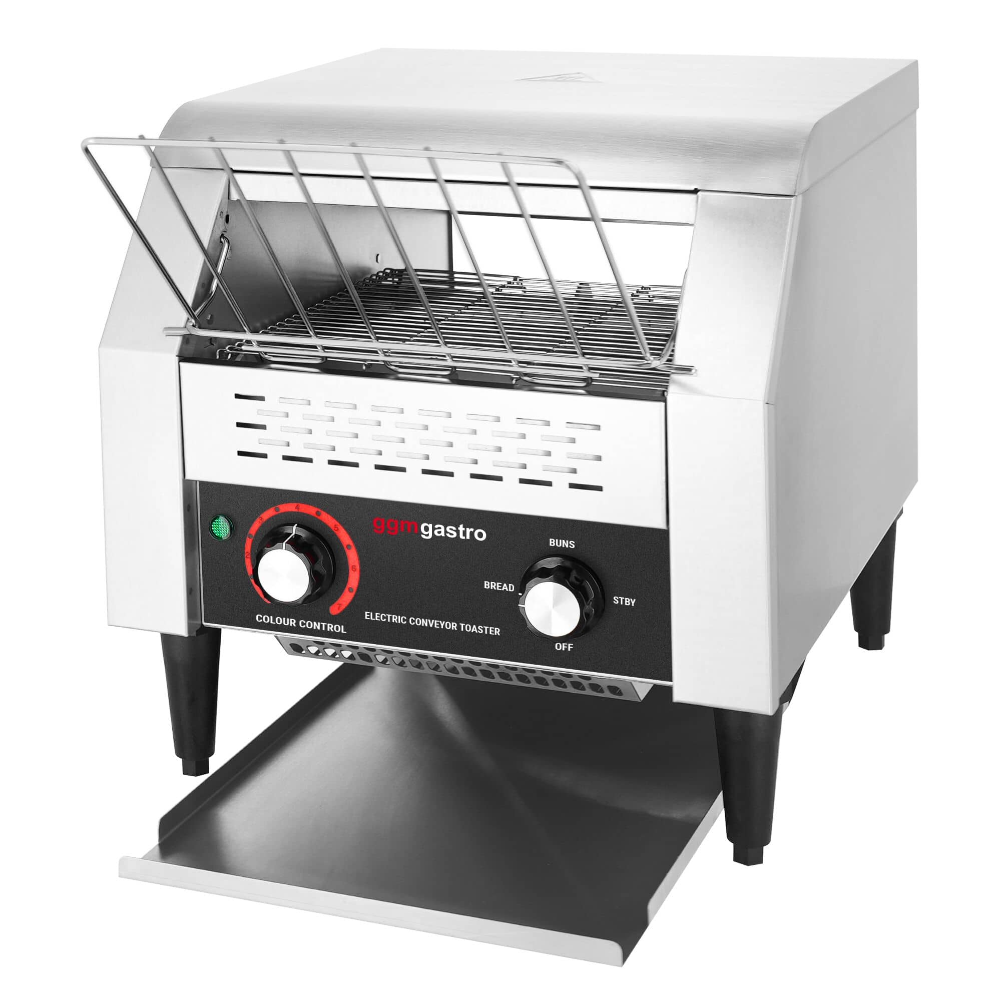Toaster cu bandă - Manual - 2,2 kW - orizontal - aprox. 300-350 felii pâine/oră — 6