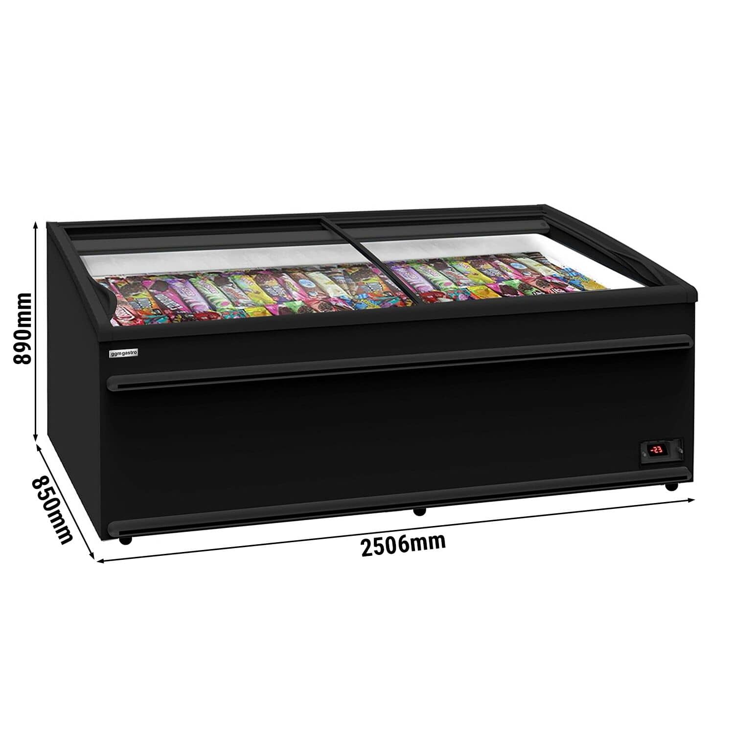 Vitrină frigorifică – 2500 mm – 594 litri — 3