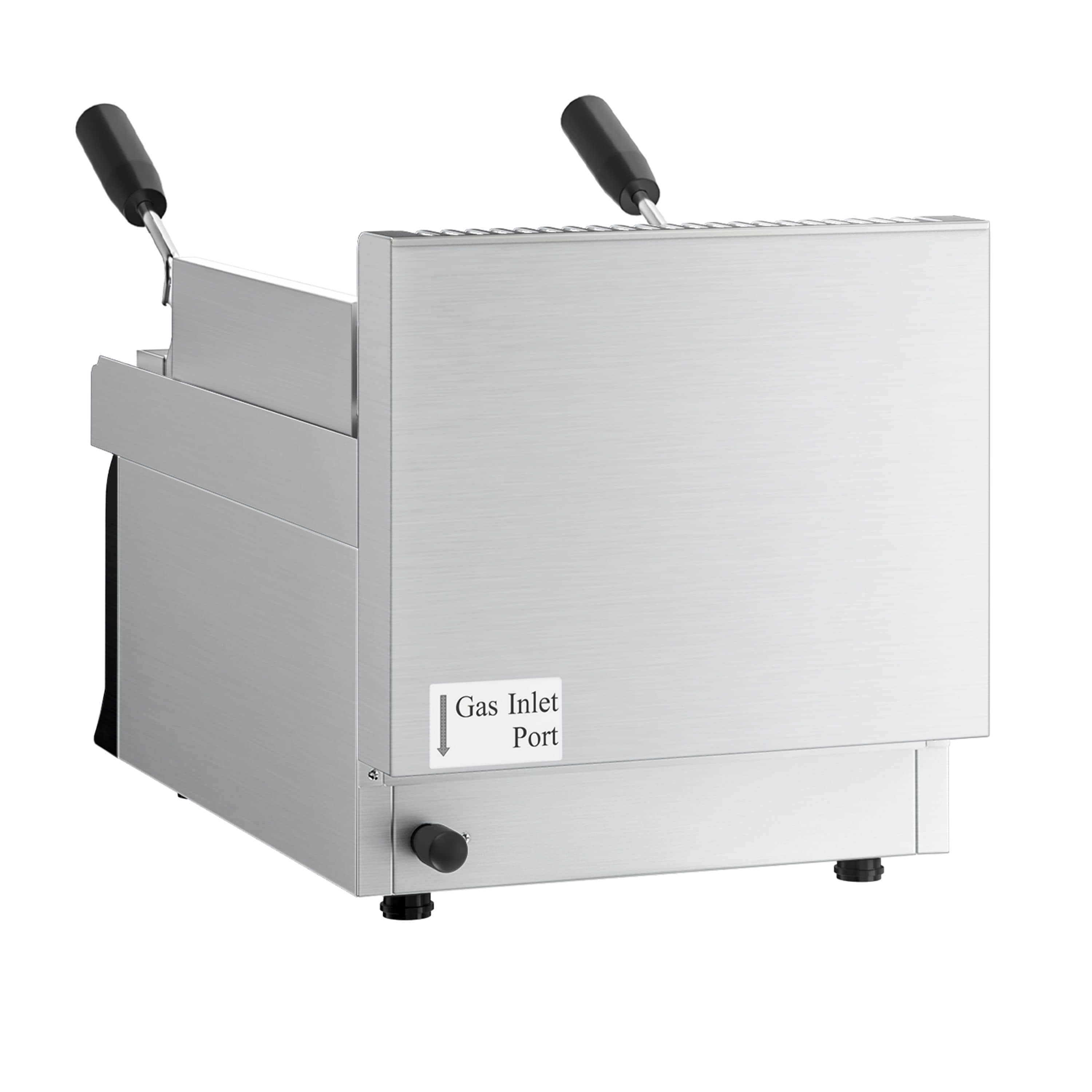 Grătar cu gaz cu pietre vulcanice- 7 kW - Grătar înclinabil — 7