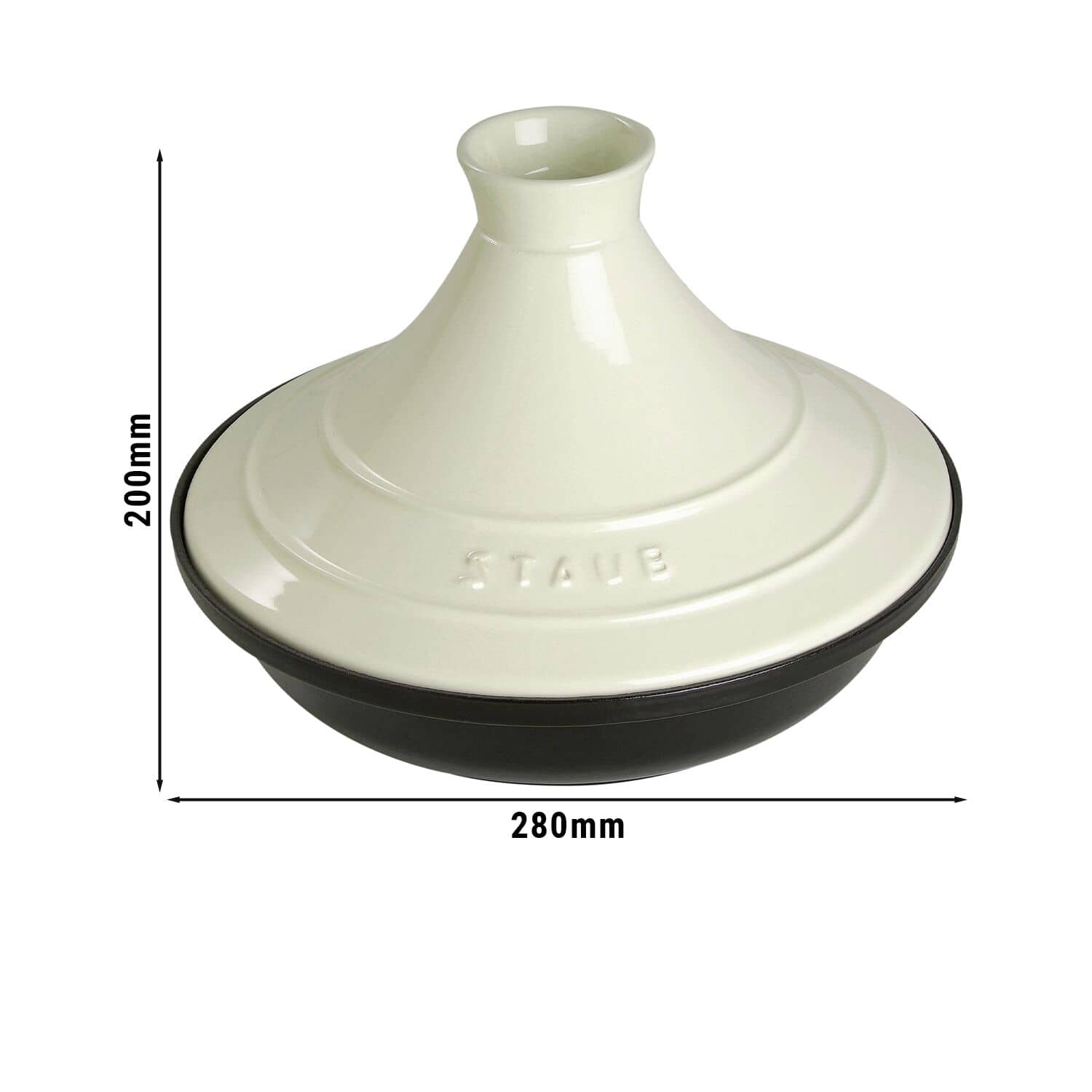 STAUB | SPECIALITIES - Tajine - Ø 280mm - fontă - crem — 3
