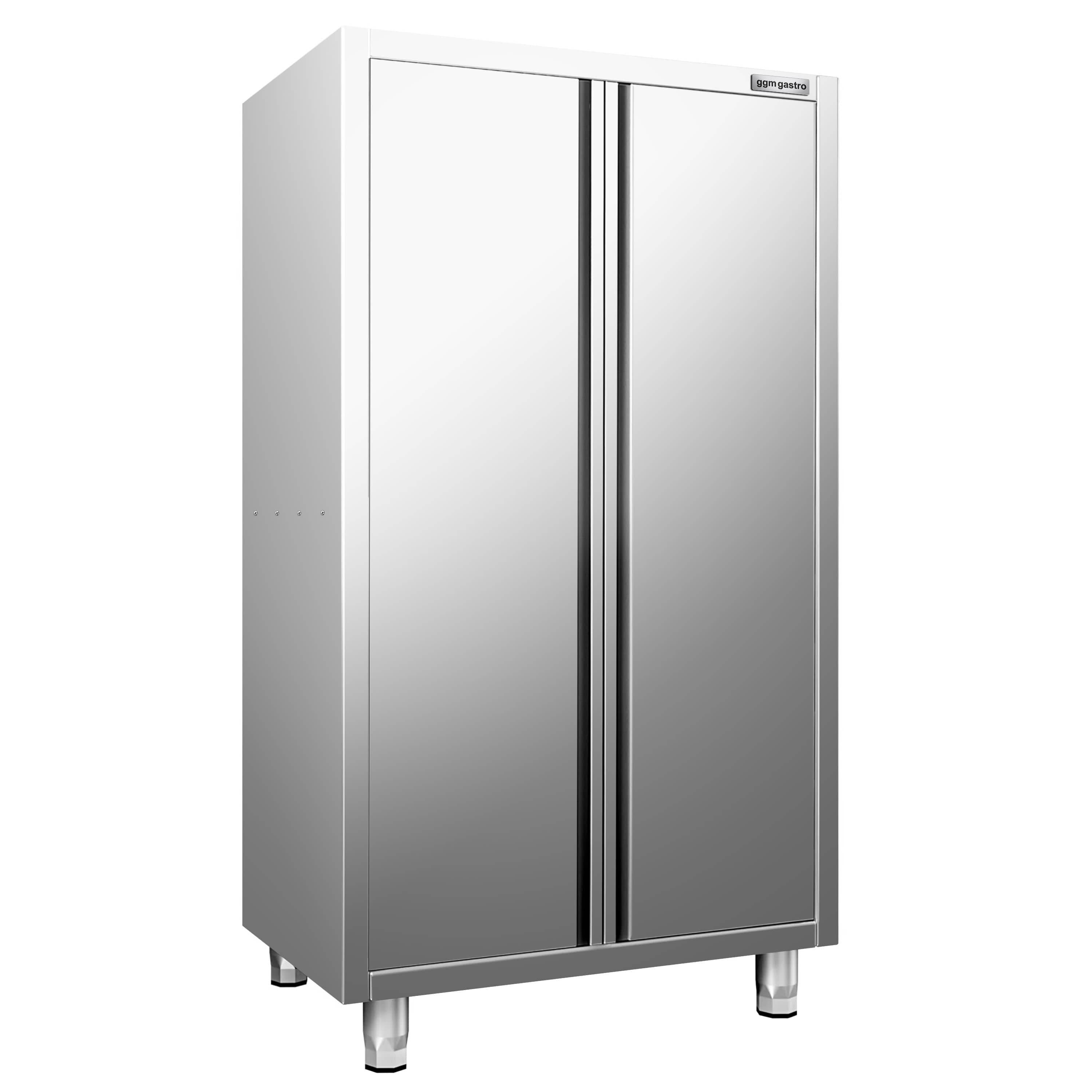 Dulap pentru veselă PREMIUM - 1000 x 700 mm - cu 2 uși batante - Înălțime: 1800 mm — 4