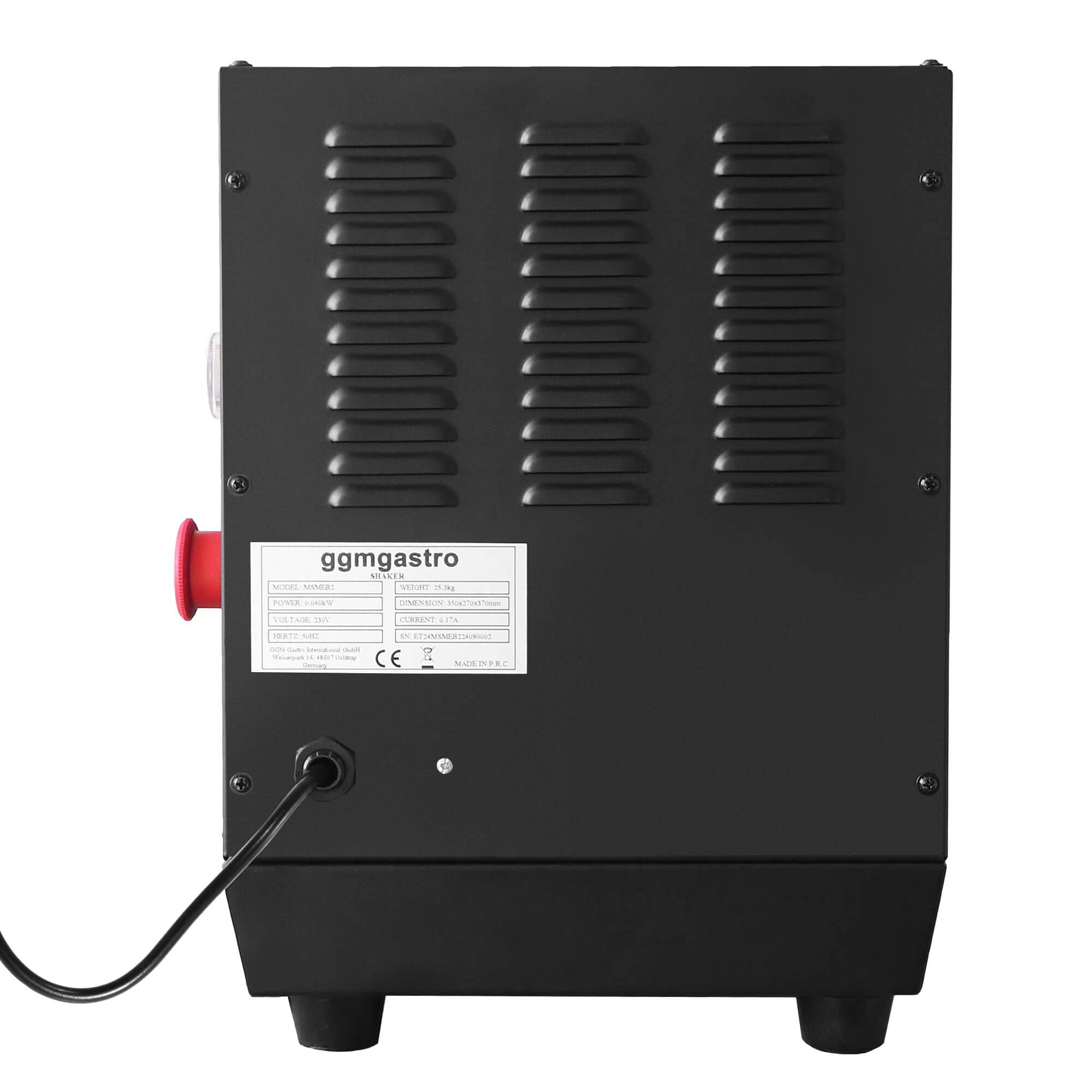 Shaker electric pentru lapte, cocktailuri și ceai cu bule – dublu – 40 W – 240 rpm – negru — 8