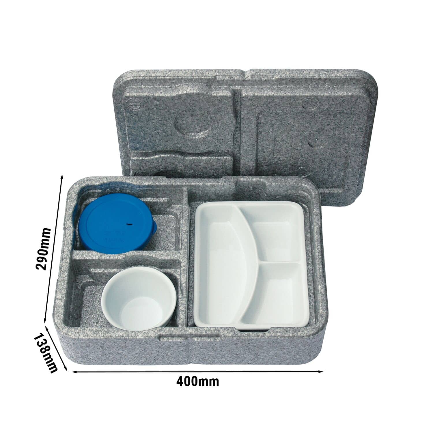 (14 bucăți) THERMO FUTURE BOX | Thermobox DINNER - Gri — 3