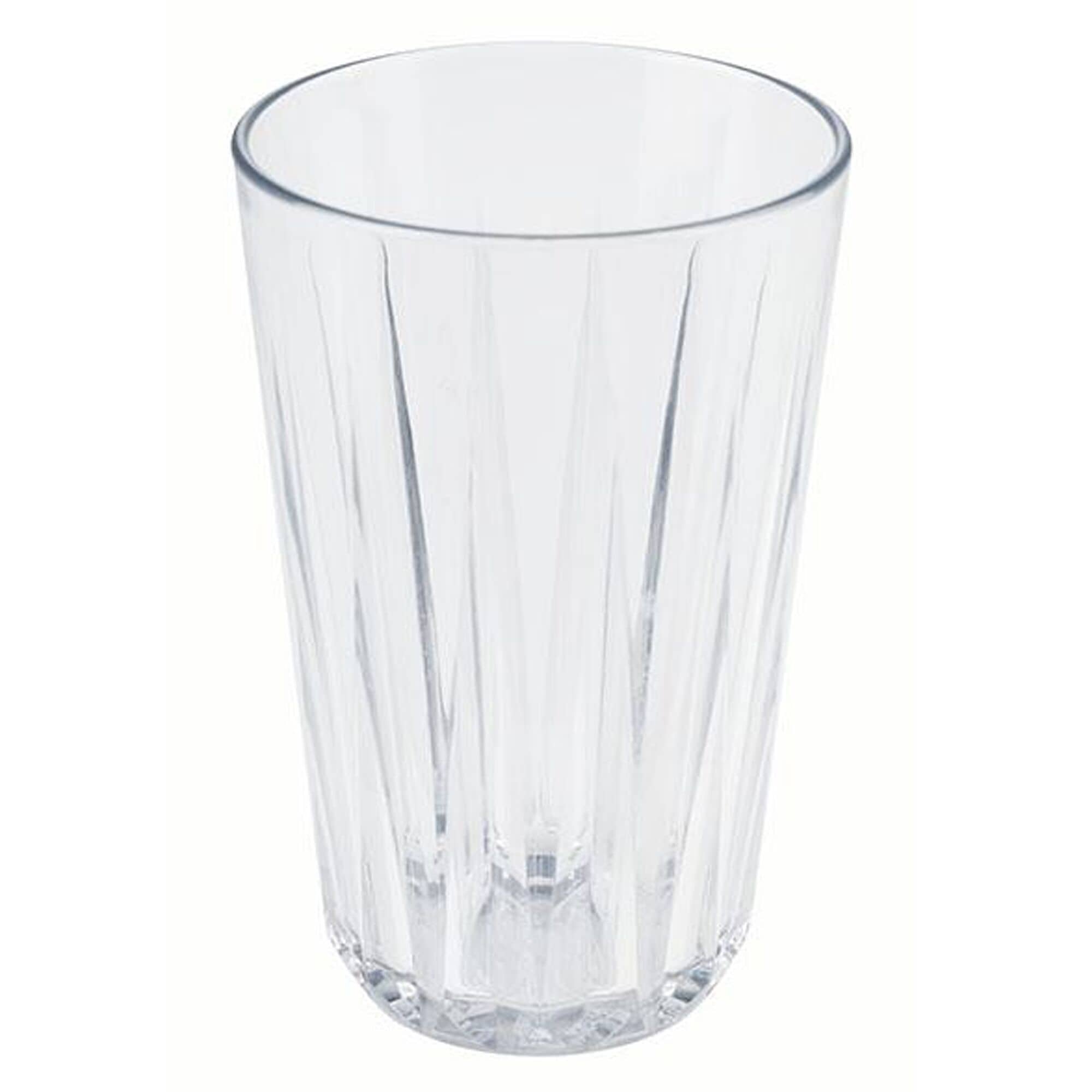 (48 buc) CRYSTAL - Cană de cafea - 300 ml - Transparent - stivuibilă — 4