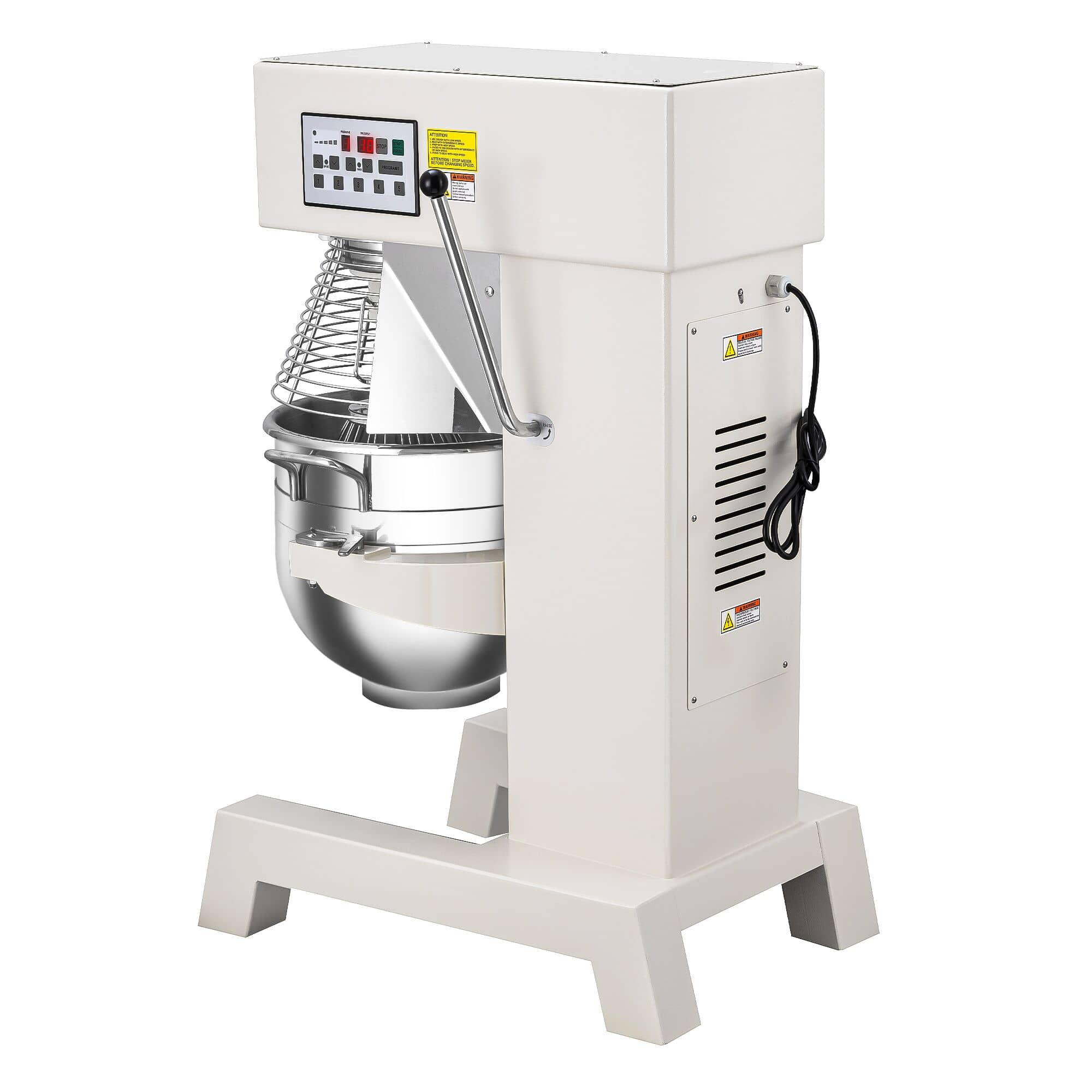 Mixer planetar profesional - 30 litri - 1,5 kW - include 3 accesorii de amestecare — 5
