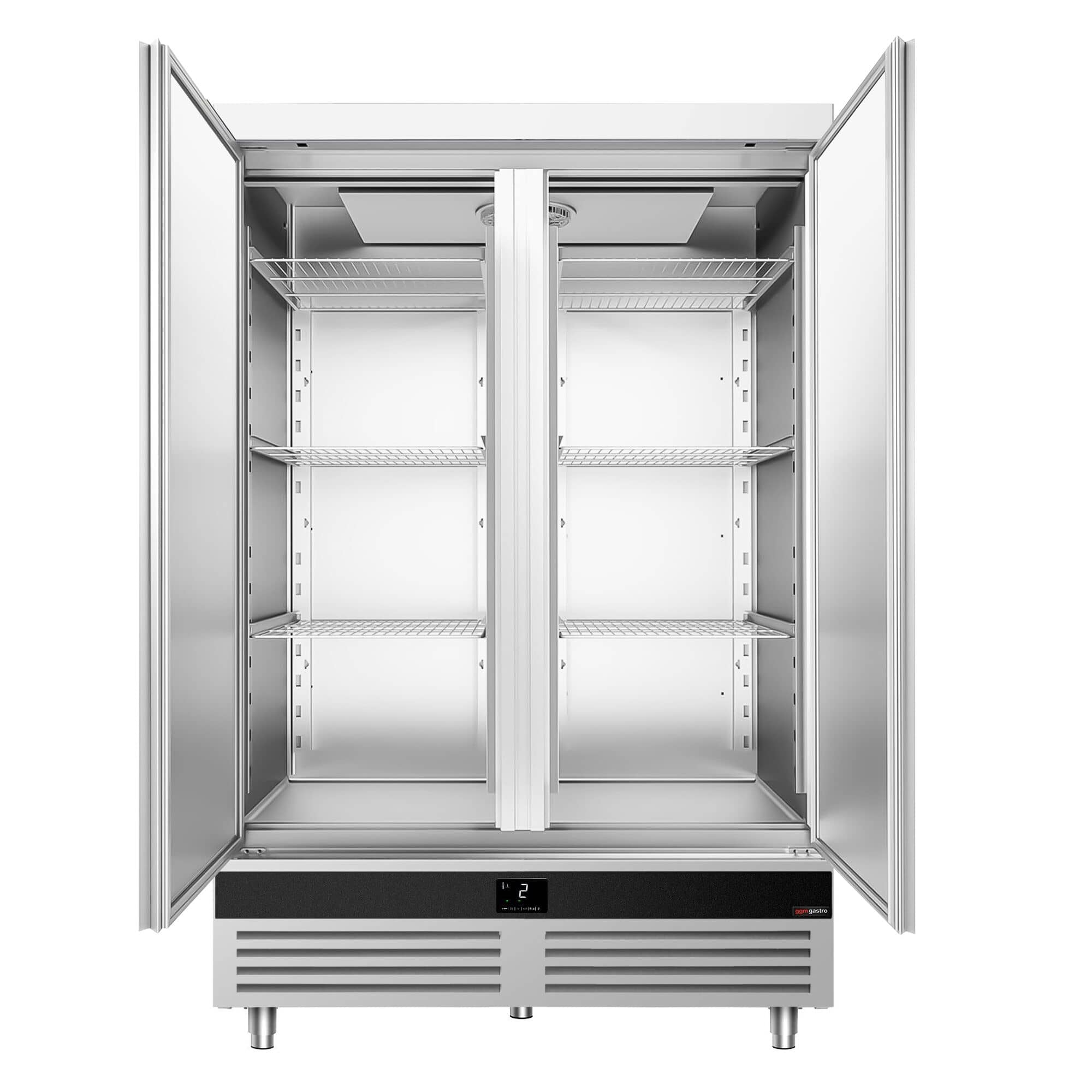 Dulap frigorific profesional din inox PREMIUM - GN 2/1 - 1400 litri - cu 2 uși — 6