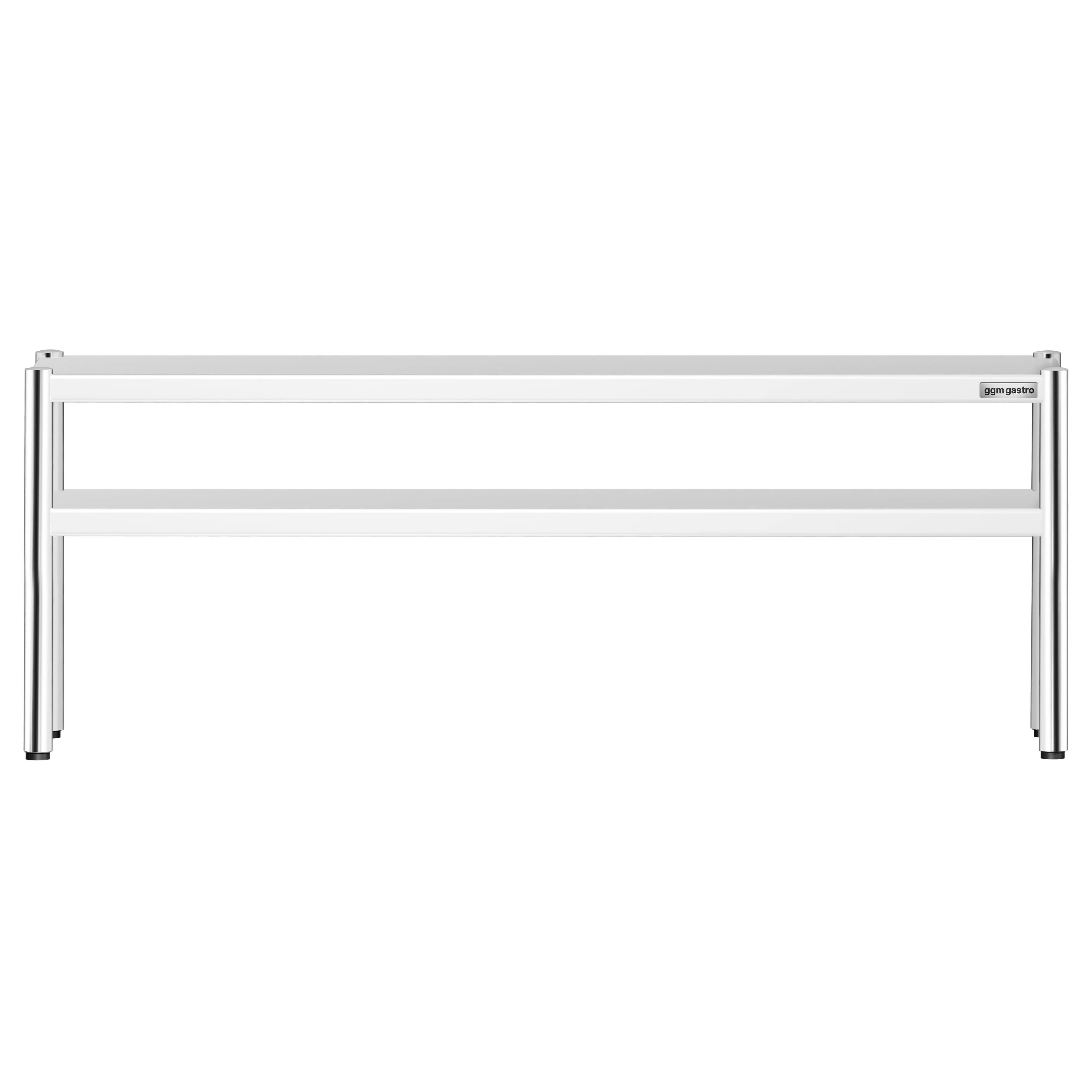 Raft superior pentru masă de lucru – 2 niveluri – 2000 x 370 mm – reglabil pe înălțime — 4