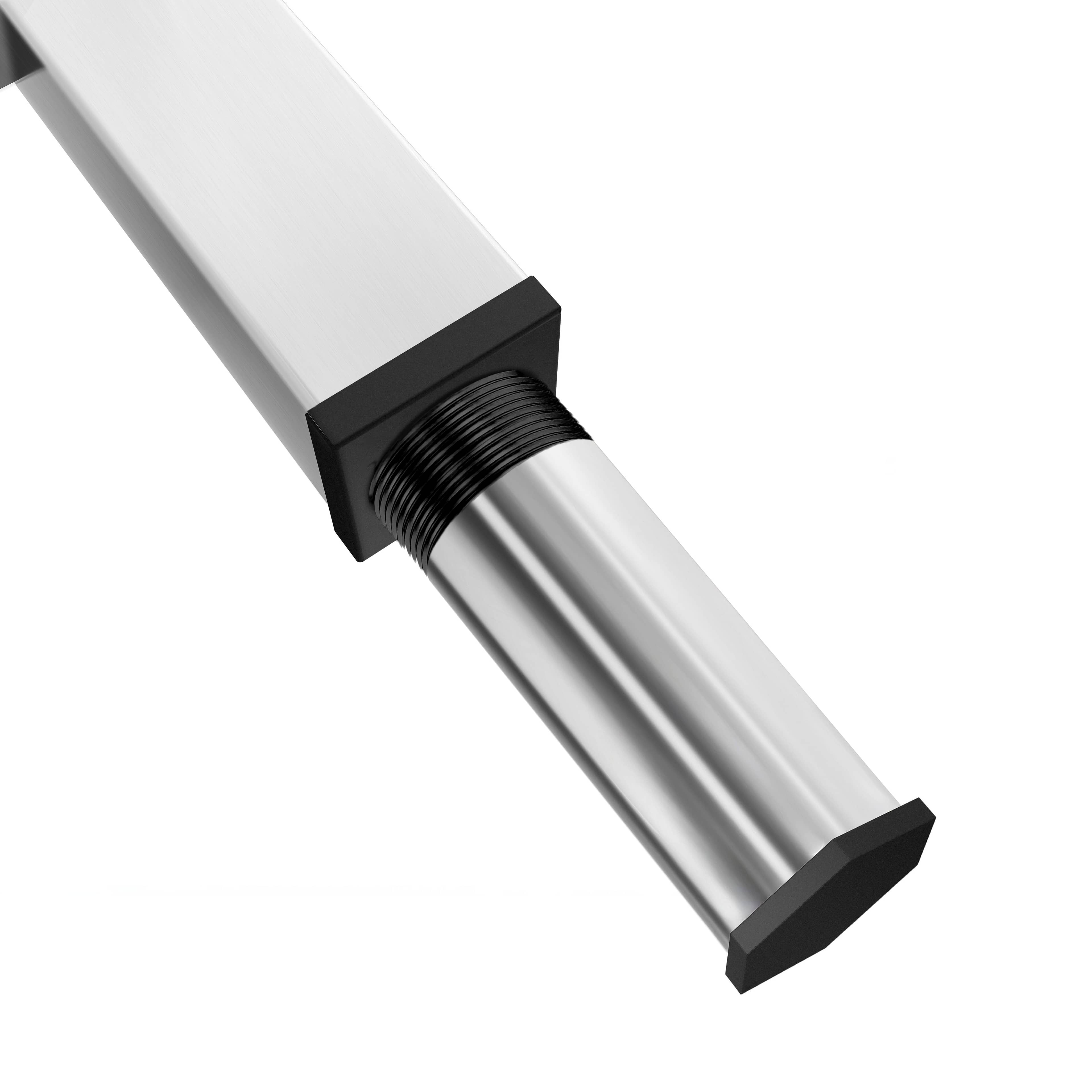 Masă de lucru inox PREMIUM cu dosar și poliță inferioară 2000x700 mm GGM Gastro, Germania — 9