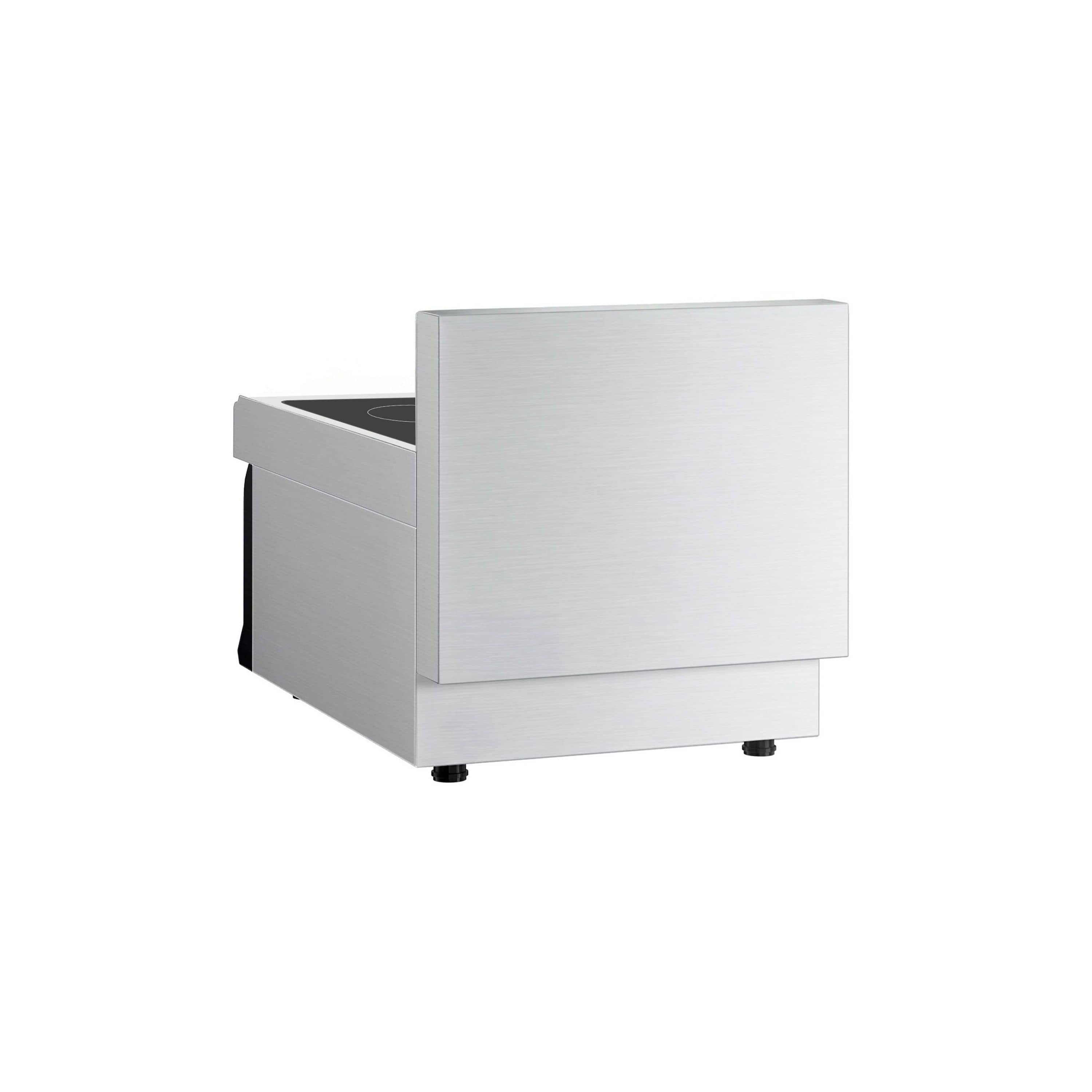 Plită profesională cu inducție - seria 700 - 400x700x(H)420 mm - 7 kW - 2 zone de inducție — 7