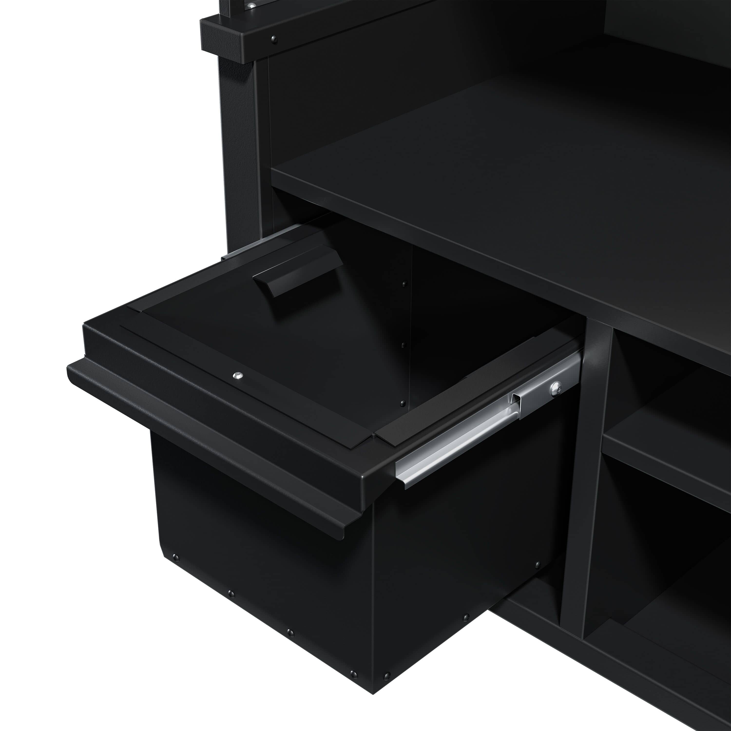 Element neutru pentru grătar cu cărbune/gaz BERLIN - 1760 mm - negru — 7