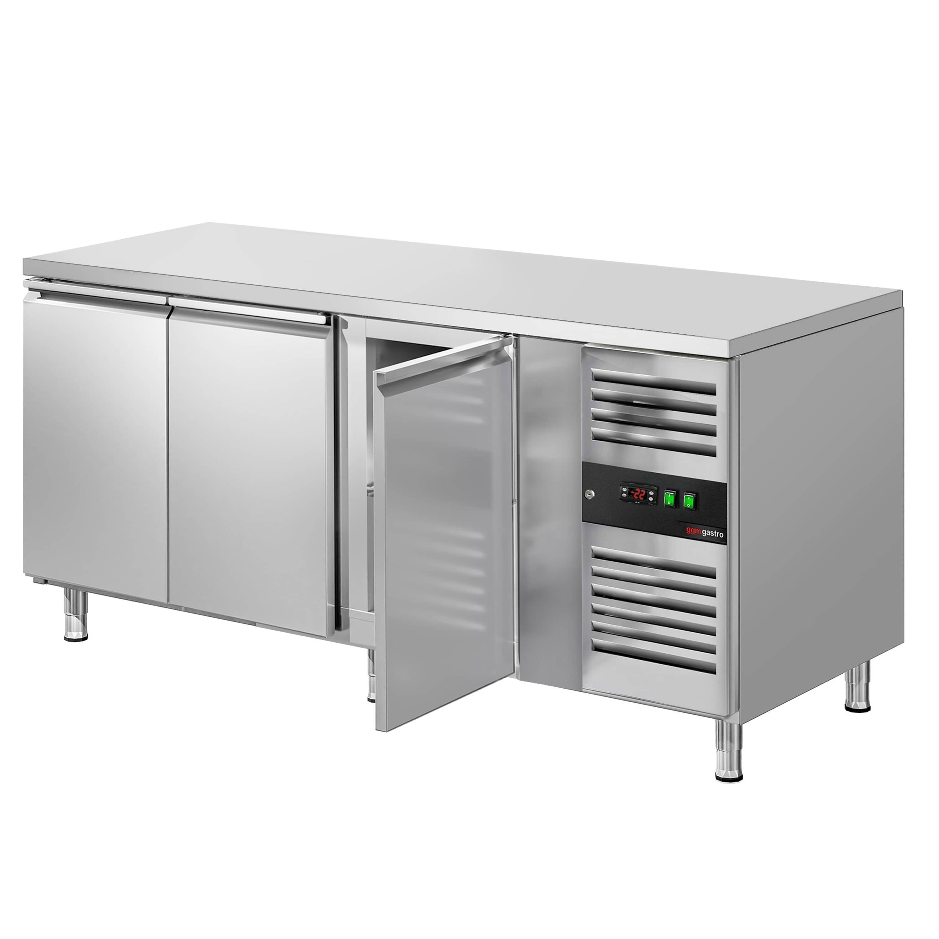 Masă congelatoare ECO - 1795x700 mm - 417 L - cu 3 uși - blat lucru — 7