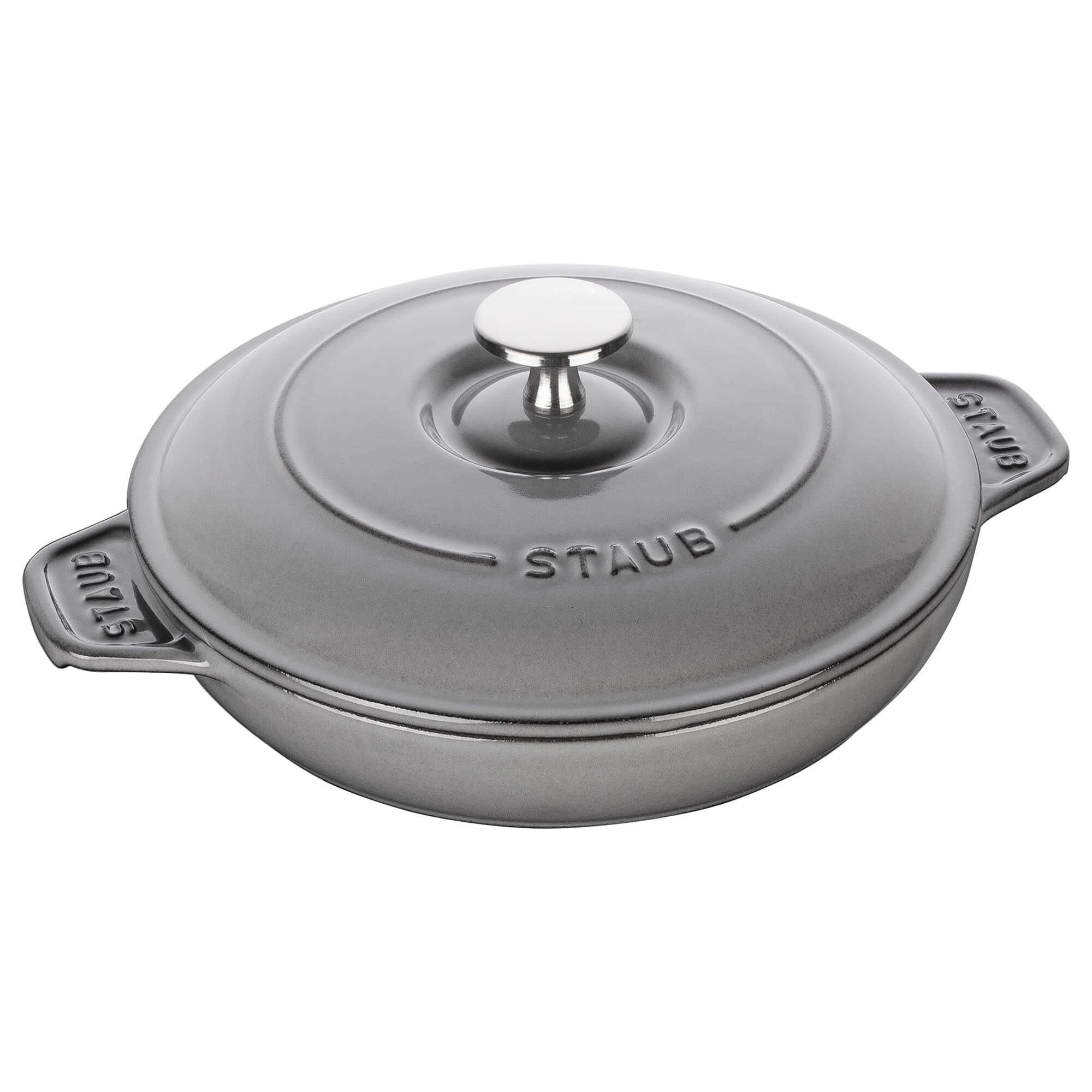 STAUB | SPECIALITIES - Tavă de cuptor cu capac - Ø 200mm - Fonta - Gri grafit — 2