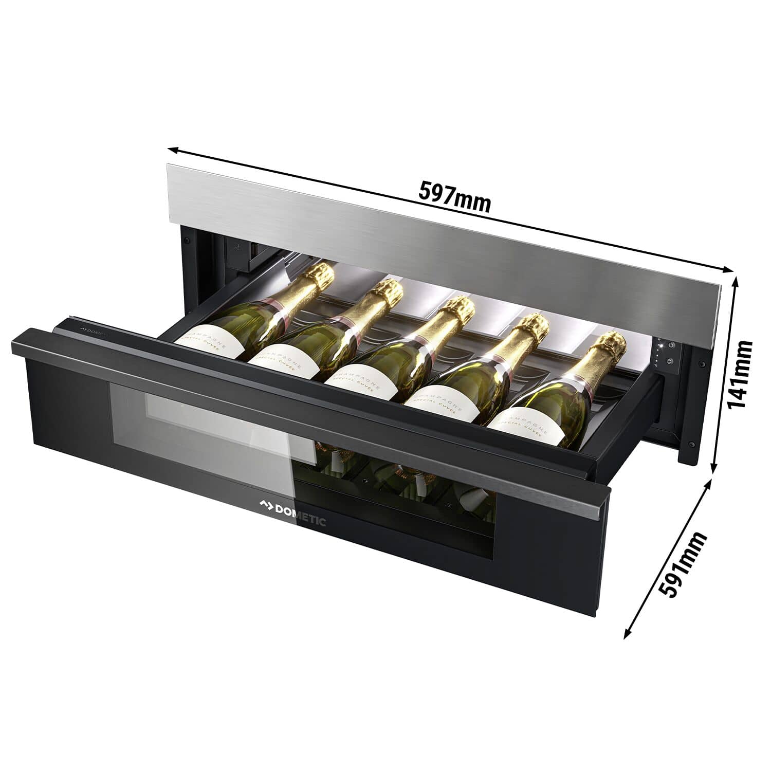 DOMETIC | Sertar de răcire pentru vin – Drawbar 5C – pentru 5 sticle — 3