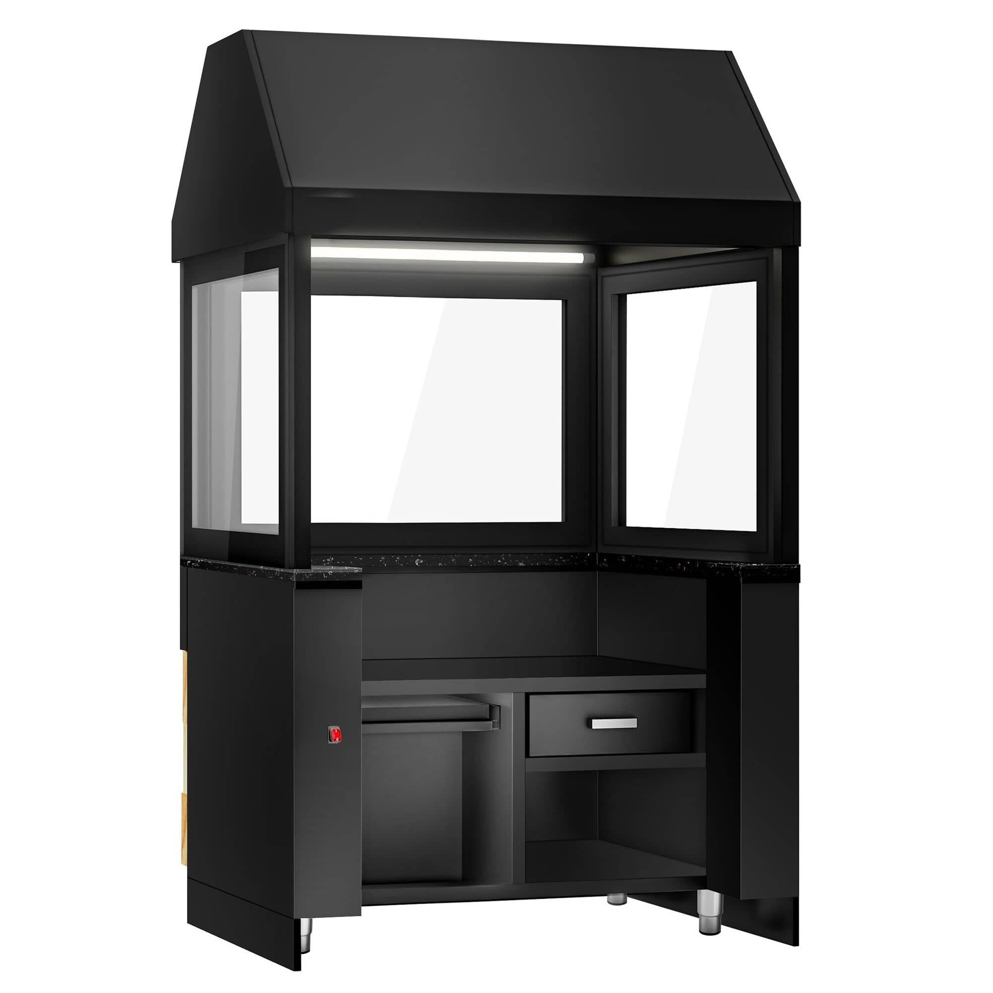 Element neutru pentru grătare cu cărbuni TORONTO - 1100 mm - blat din granit negru — 6