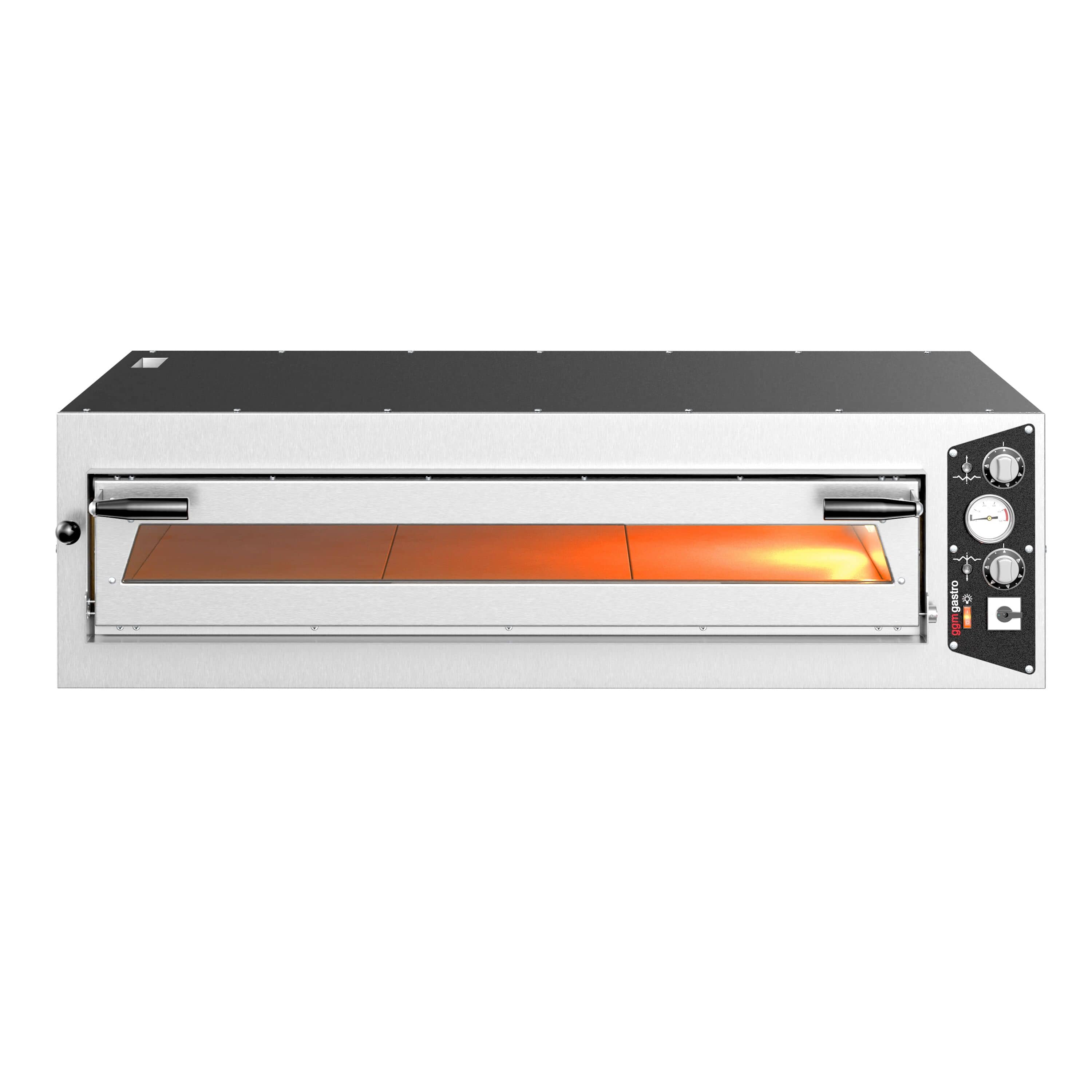 Cuptor electric pentru pizza – 6 x 35 cm (lat) – cu acționare manuală — 6
