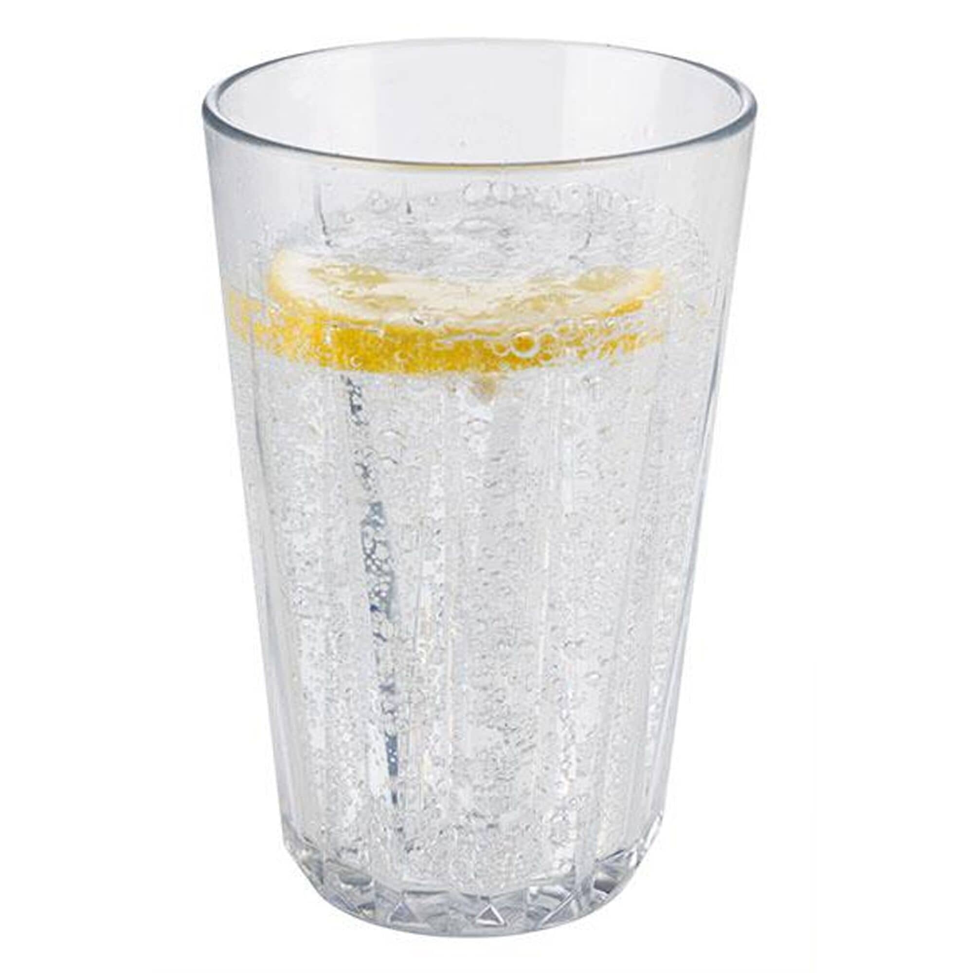 (48 buc) CRYSTAL - Cană de cafea - 300 ml - Transparent - stivuibilă — 2