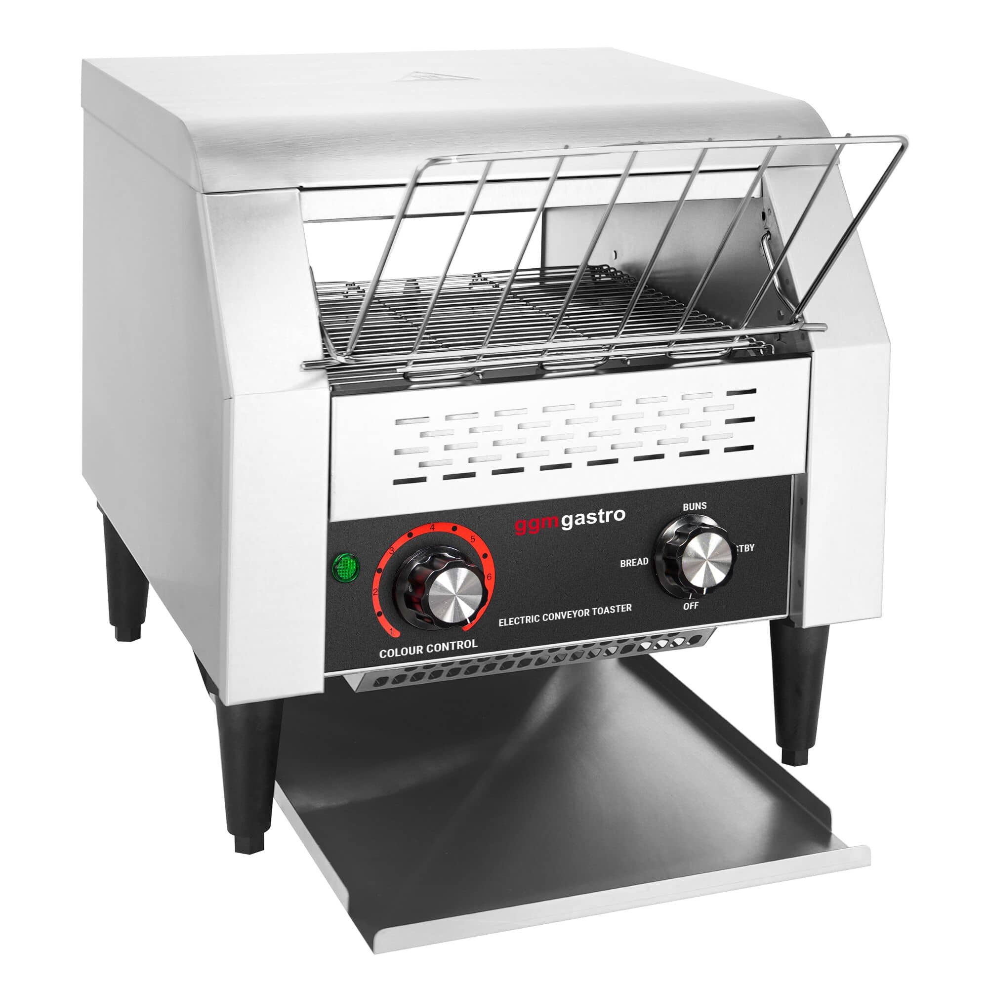 Toaster cu bandă - Manual - 2,2 kW - orizontal - aprox. 300-350 felii pâine/oră — 4