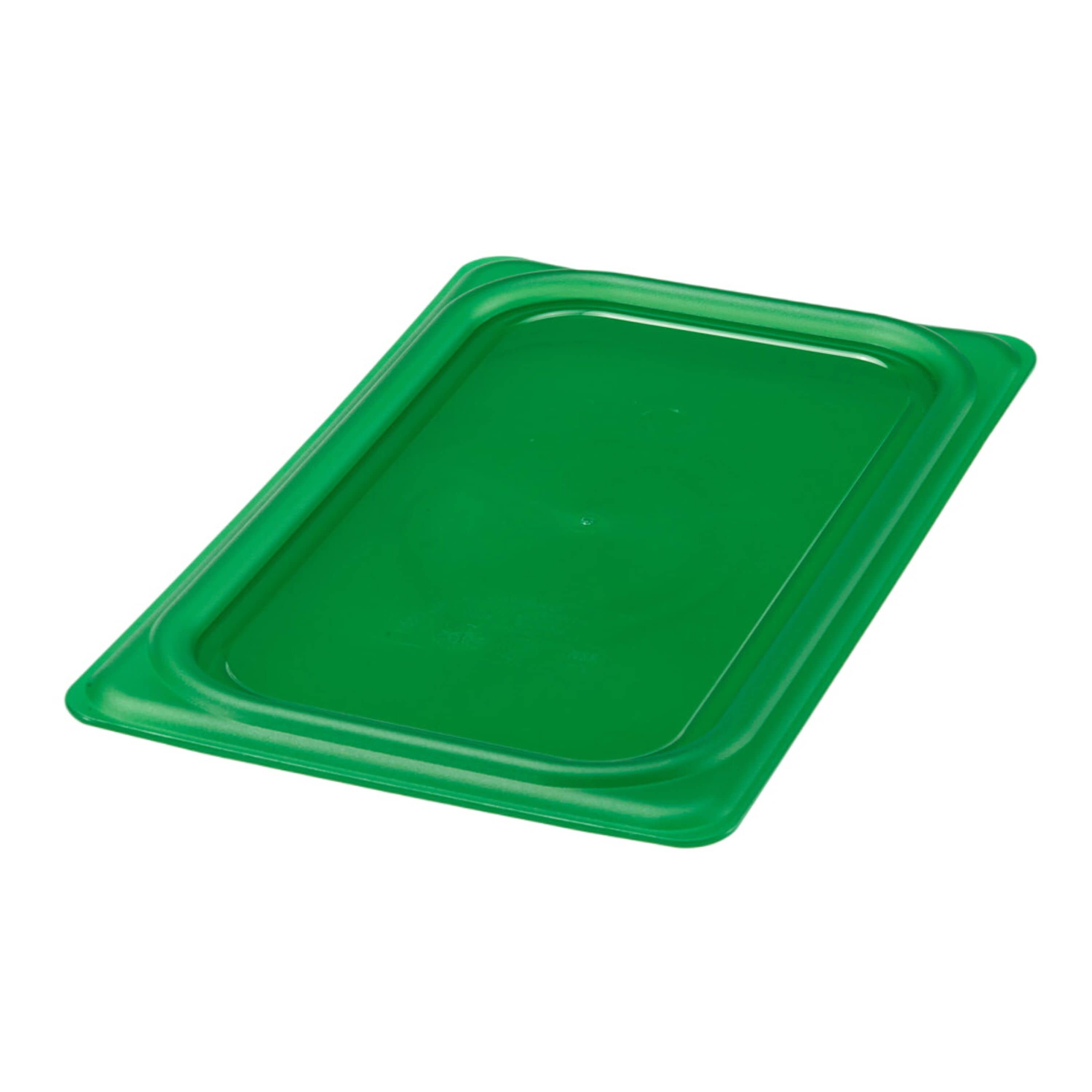 (6 bucăți) CAMBRO | SafeTrak - Capac din polipropilenă GN 1/4 - Verde — 4