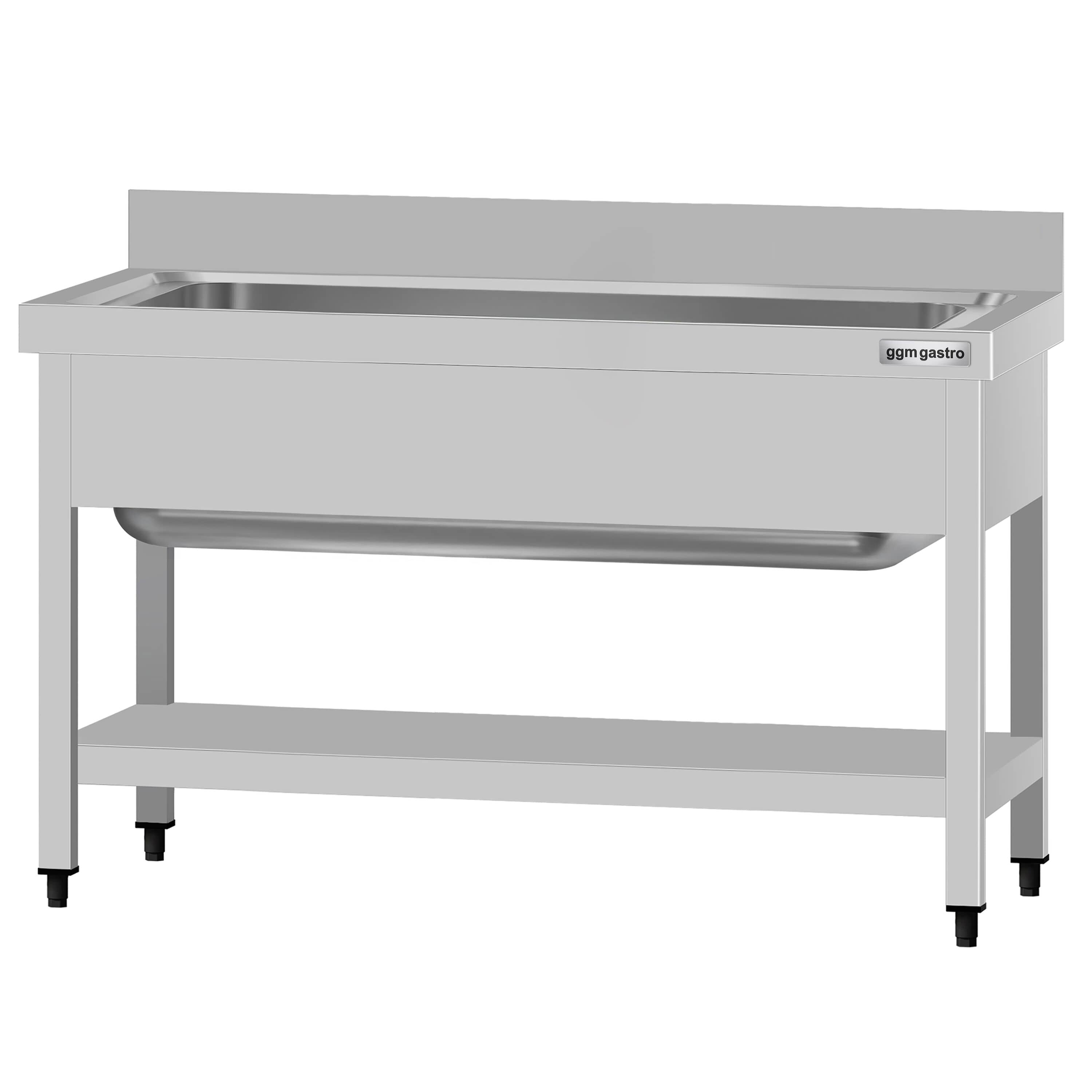 Chiuvetă pentru spălat vase ECO – 1200 x 600 mm – cu fund și 1 cuvă — 5